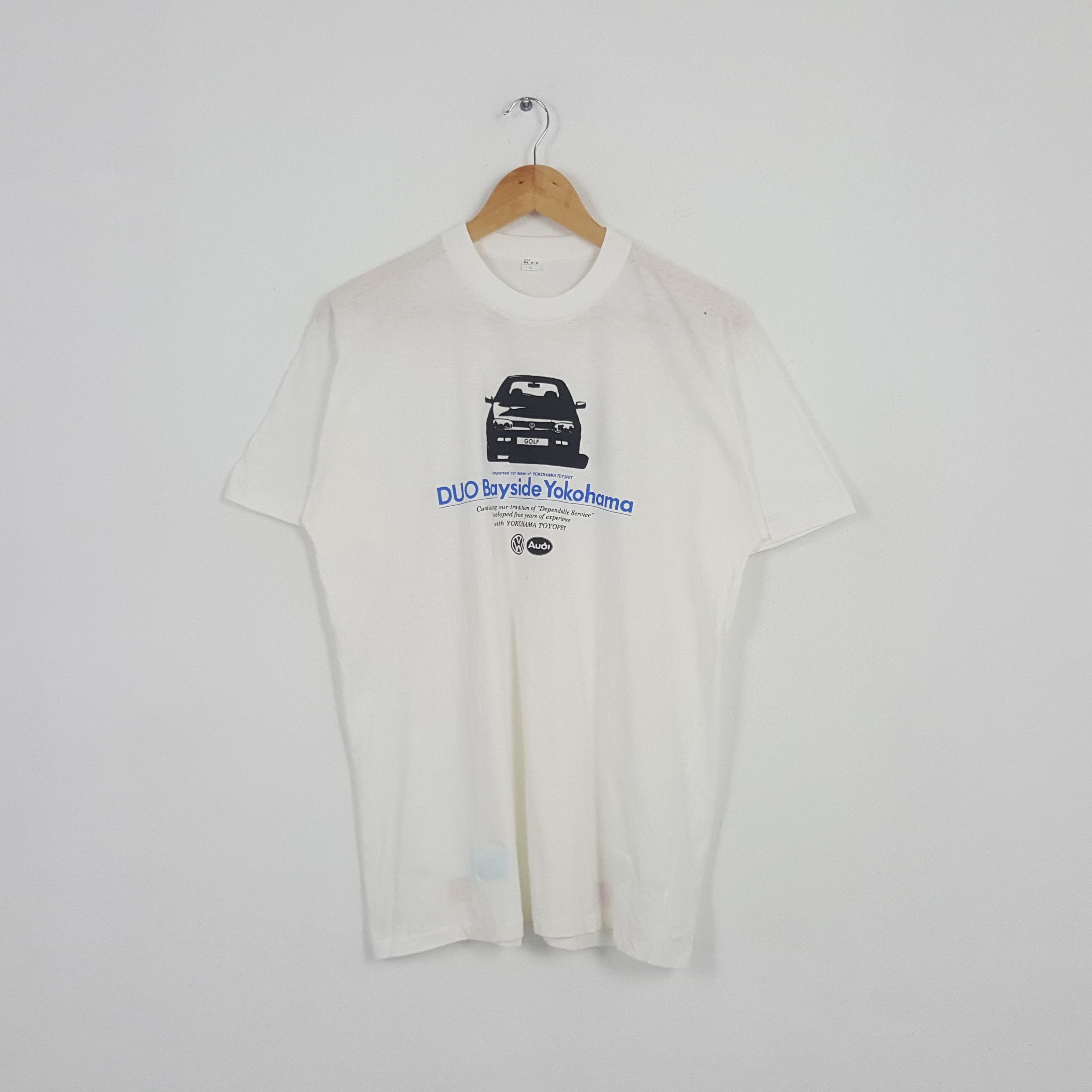 Vintage Vintage Duo Bayside Yokohama Tshirt Size US L / EU 52-54 / 3 - 1 Thumbnail