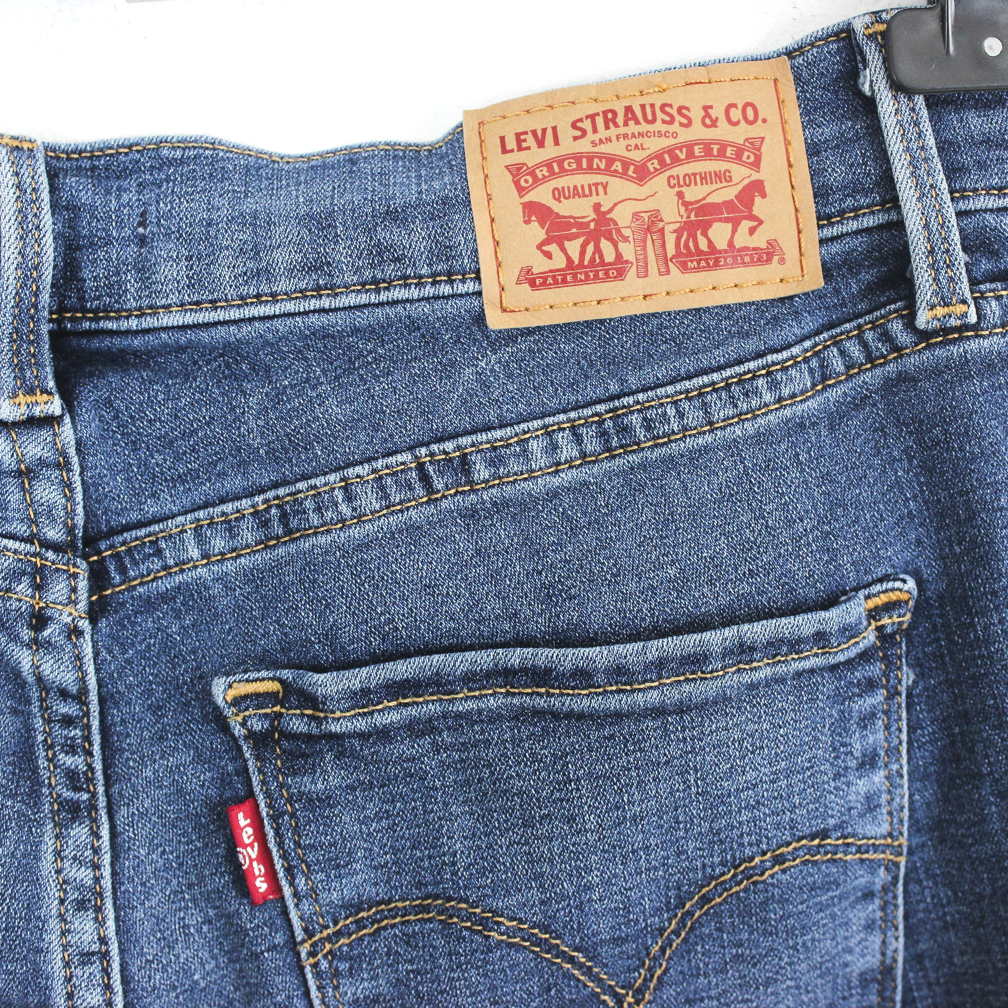 Levi's 311 Womens W26 L32 Shaping Skinny Jeans Denim Pants Mid Rise Size 26" / US 2 / IT 38 - 4 Thumbnail