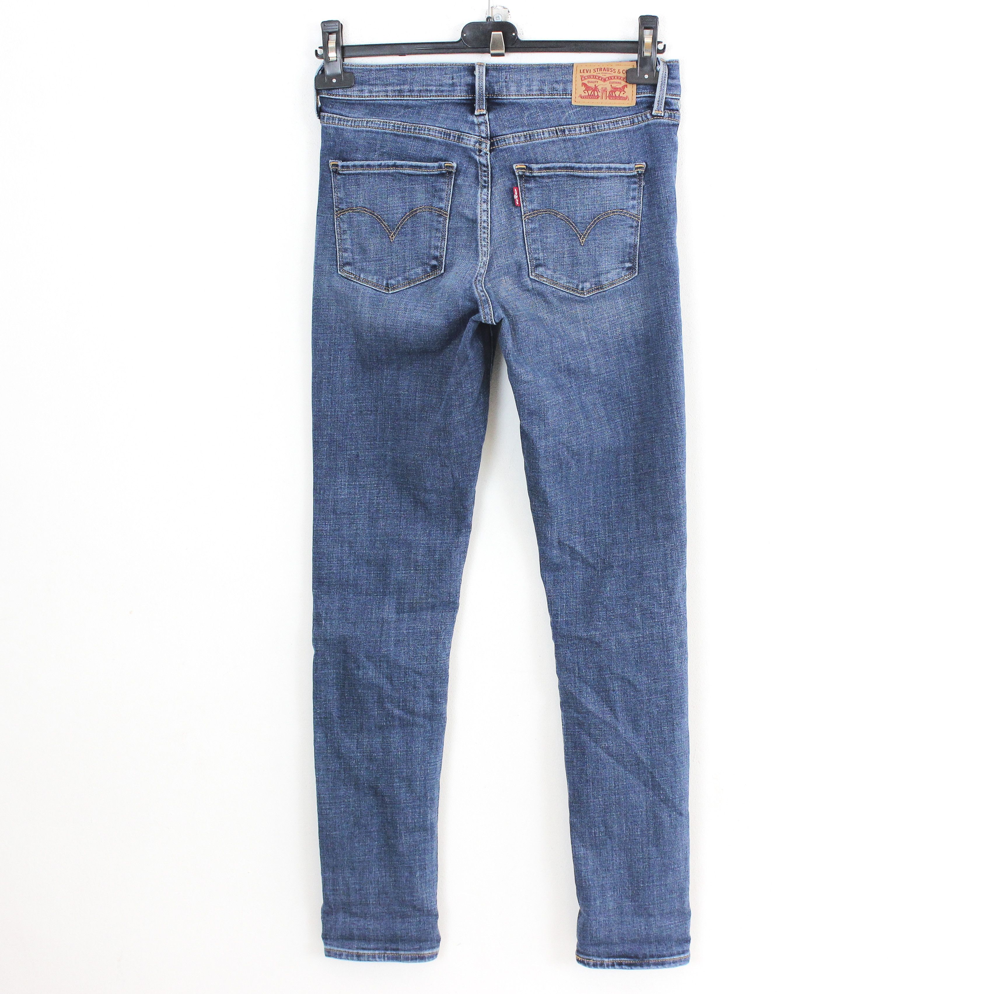Levi's 311 Womens W26 L32 Shaping Skinny Jeans Denim Pants Mid Rise Size 26" / US 2 / IT 38 - 3 Thumbnail