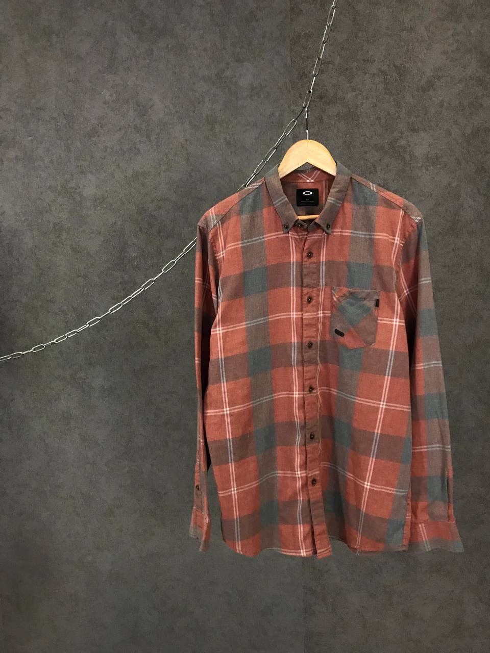 Oakley Oakley outdoor streetwear flannel shirt Size US L / EU 52-54 / 3 - 1 Thumbnail