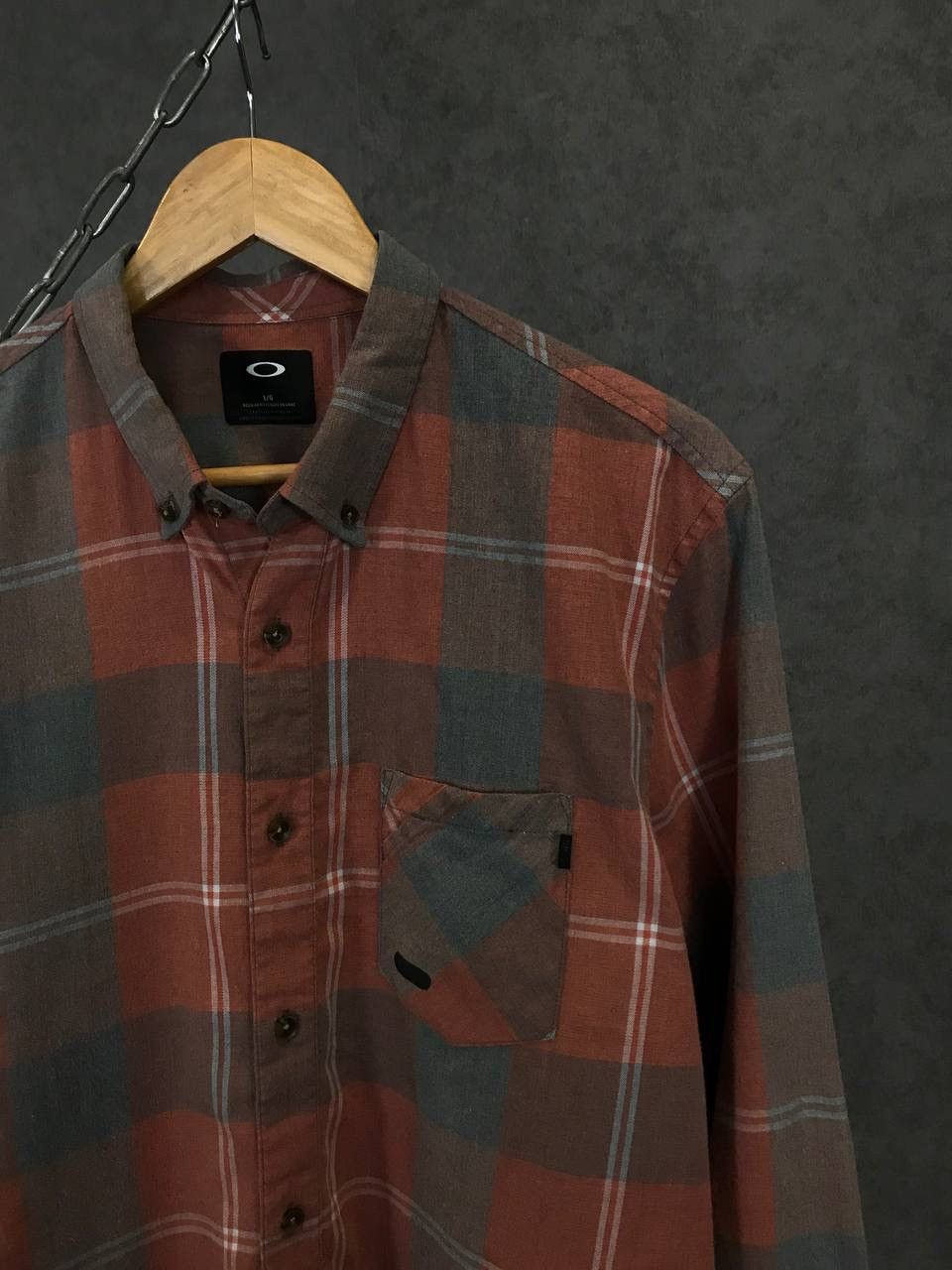 Oakley Oakley outdoor streetwear flannel shirt Size US L / EU 52-54 / 3 - 2 Thumbnail