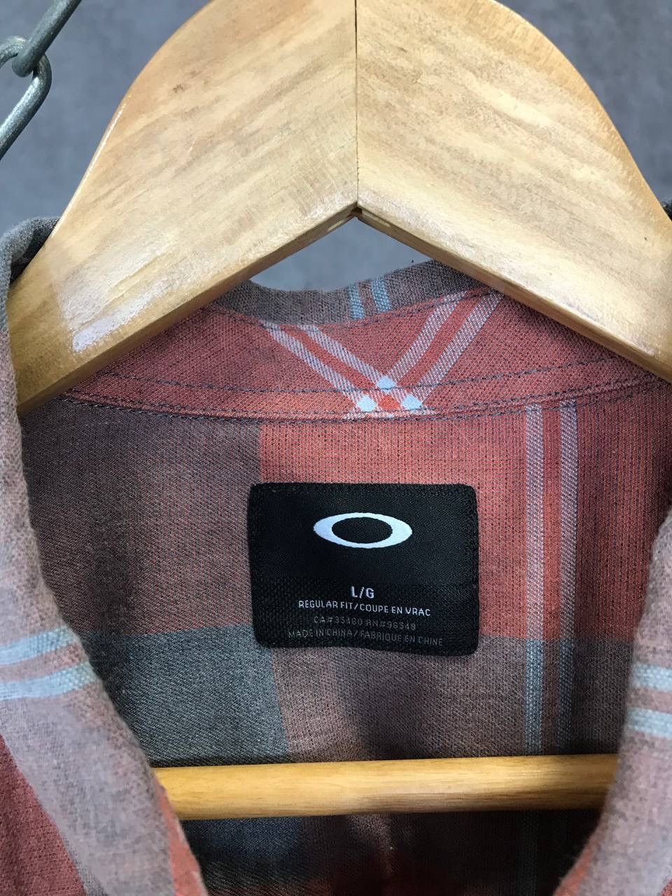 Oakley Oakley outdoor streetwear flannel shirt Size US L / EU 52-54 / 3 - 4 Thumbnail