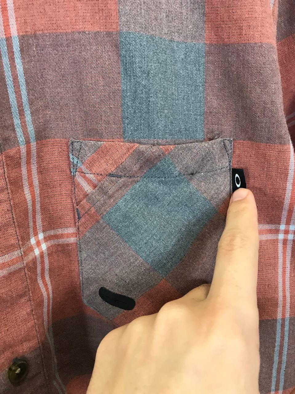 Oakley Oakley outdoor streetwear flannel shirt Size US L / EU 52-54 / 3 - 3 Thumbnail