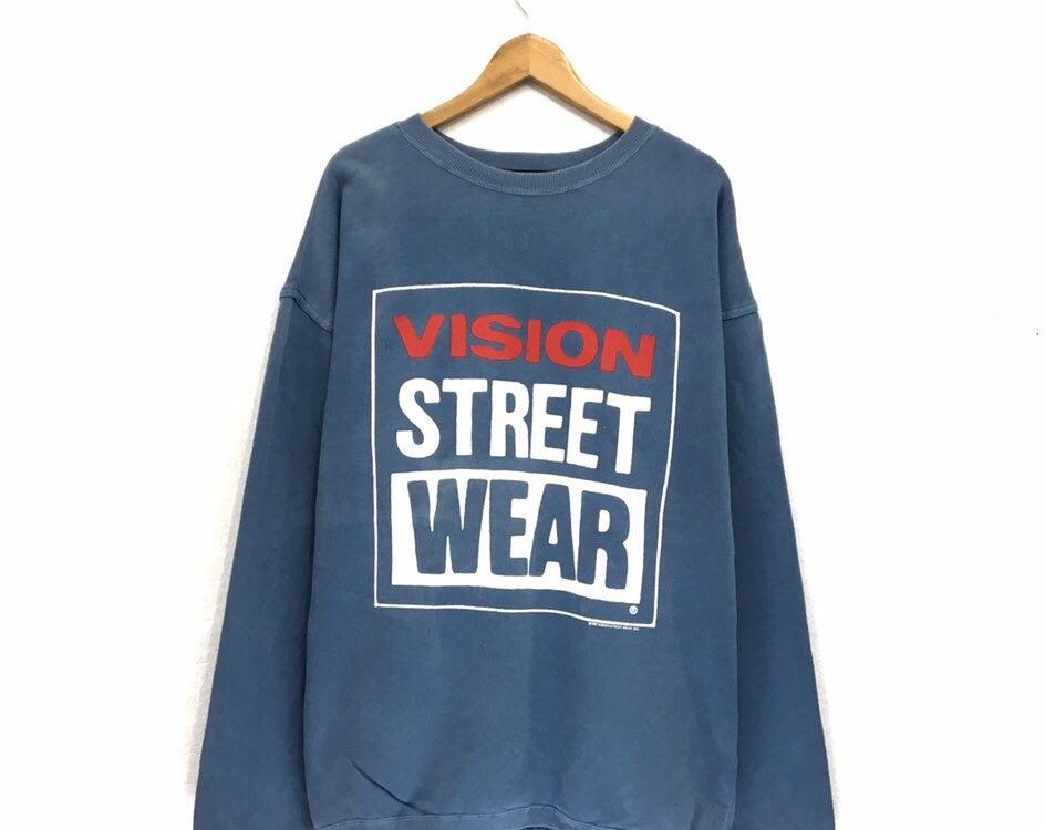 Vision Streetwear Vintage VISION STREETWEAR Sweatshirt Size US XL / EU 56 / 4 - 4 Thumbnail