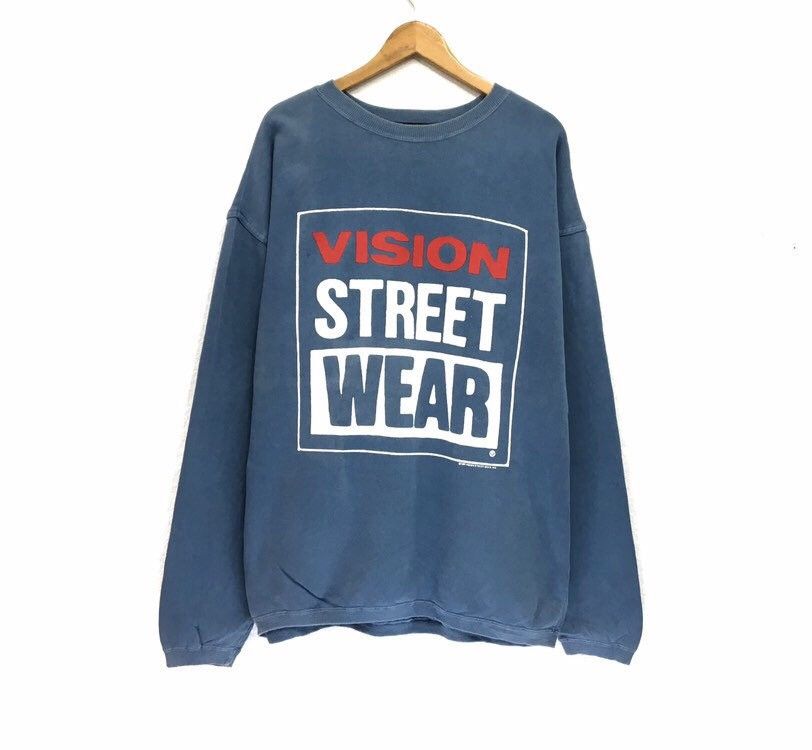 Vision Streetwear Vintage VISION STREETWEAR Sweatshirt Size US XL / EU 56 / 4 - 2 Thumbnail