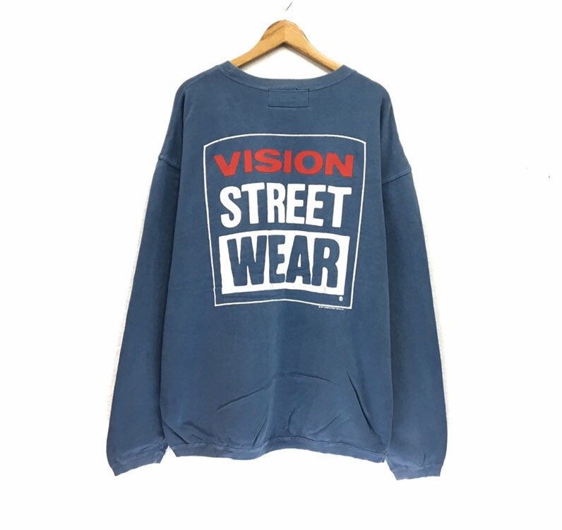 Vision Streetwear Vintage VISION STREETWEAR Sweatshirt Size US XL / EU 56 / 4 - 3 Thumbnail