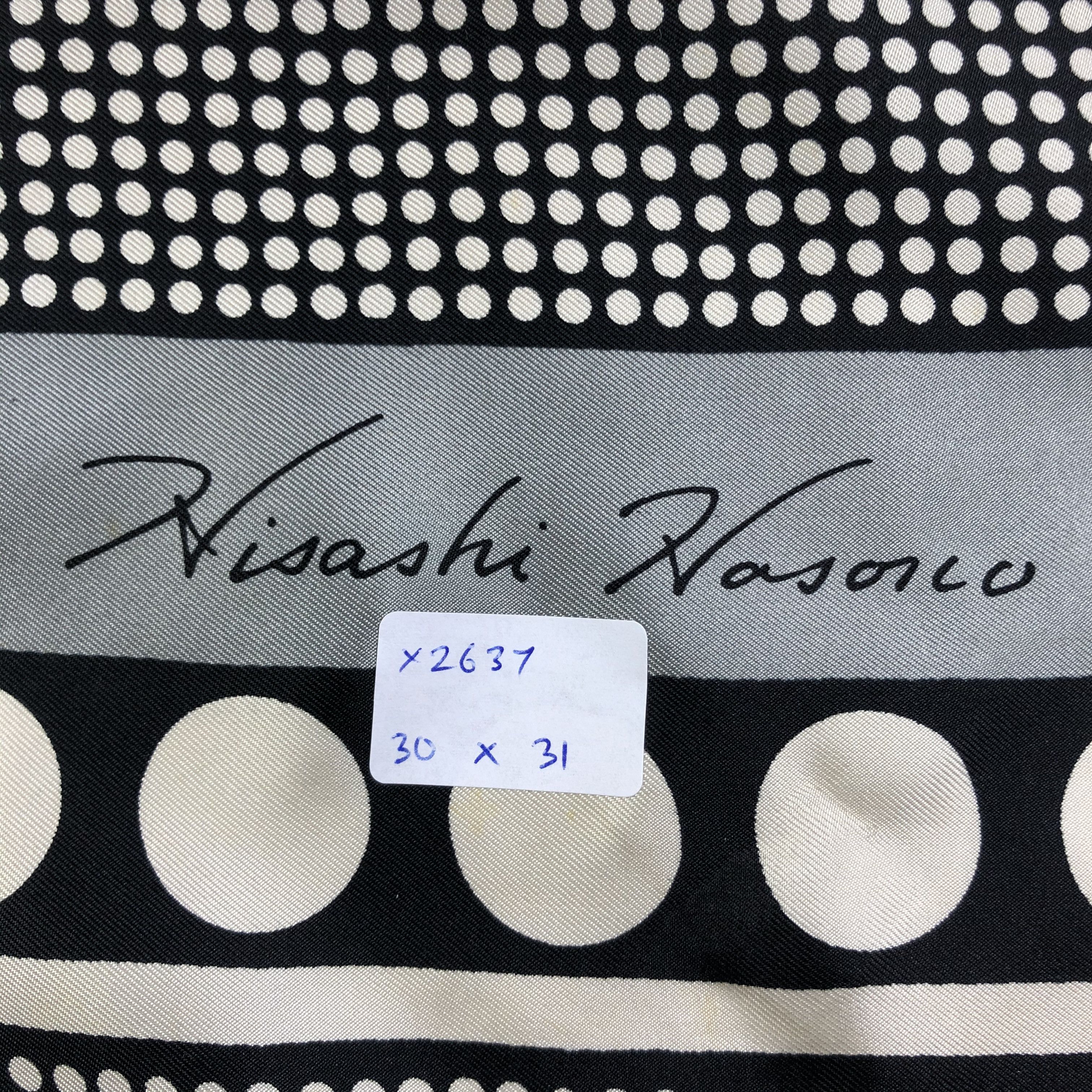 Vintage Hisashi Hosono Silk Scarf