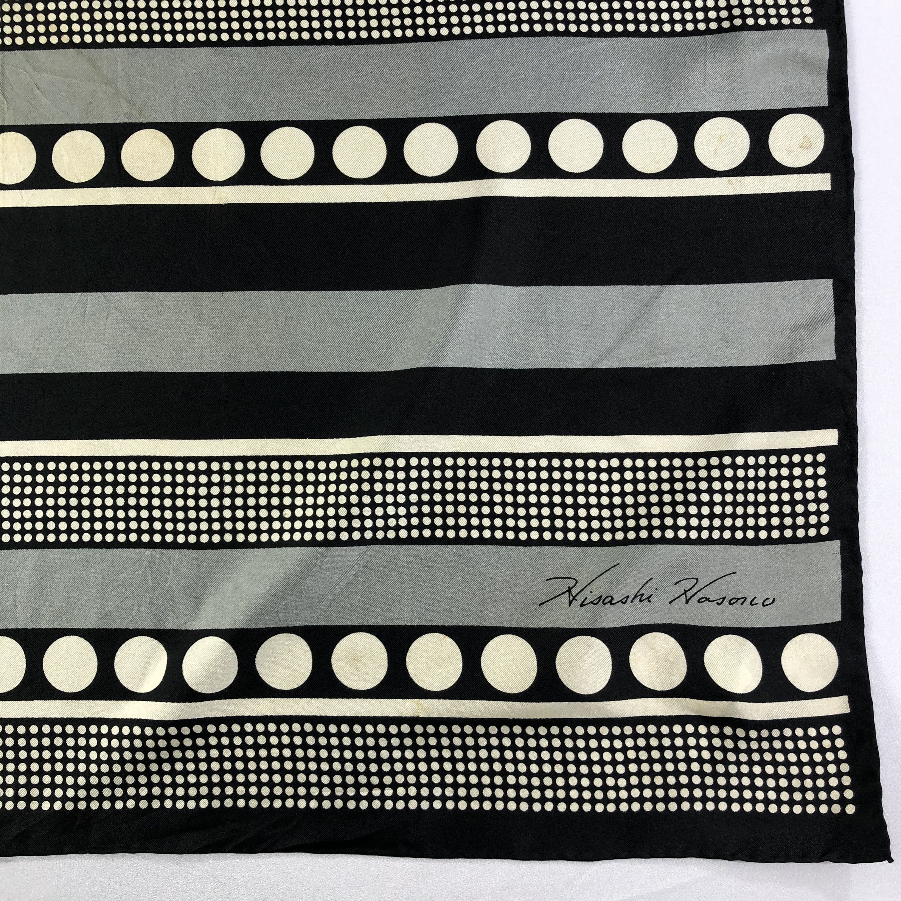 Vintage Hisashi Hosono Silk Scarf
