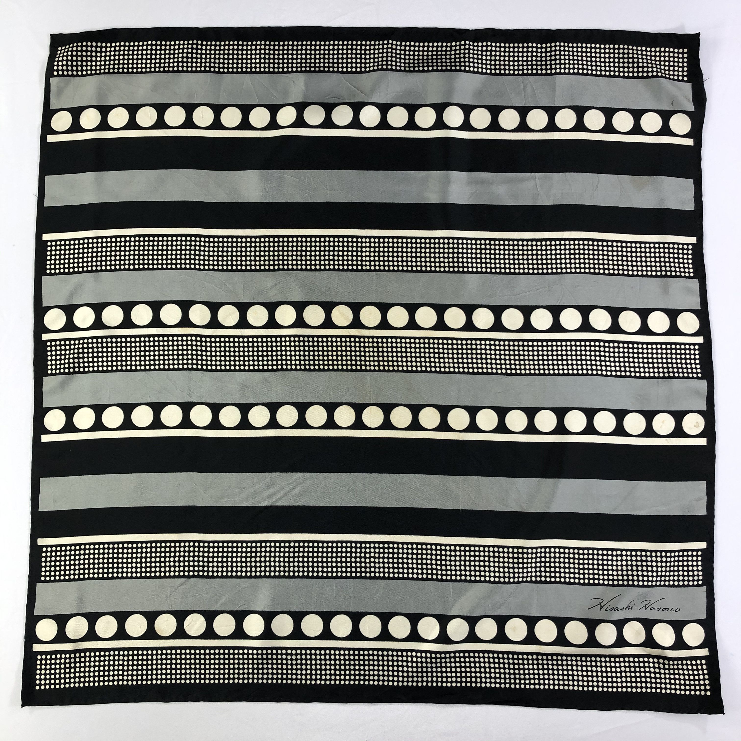 Vintage Hisashi Hosono Silk Scarf