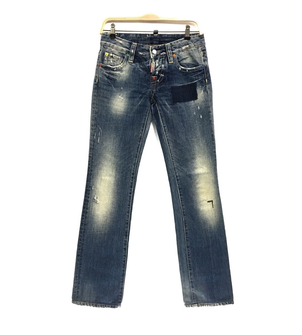 Dsquared2 Denime Nice Design Distress Jeans