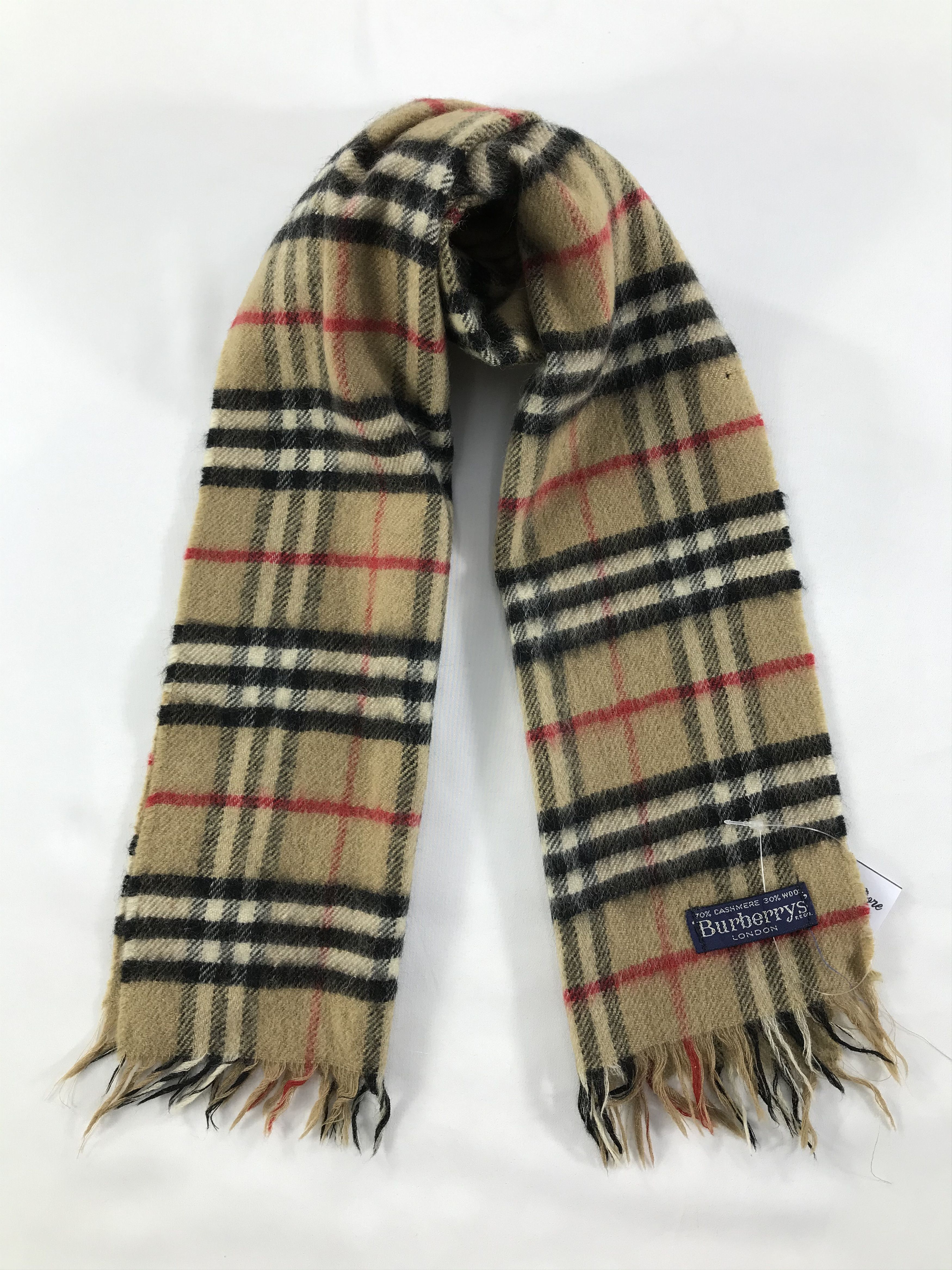 Burberry × Vintage Burberry Scarf / Muffler / Neckwear Size ONE SIZE - 1 Thumbnail