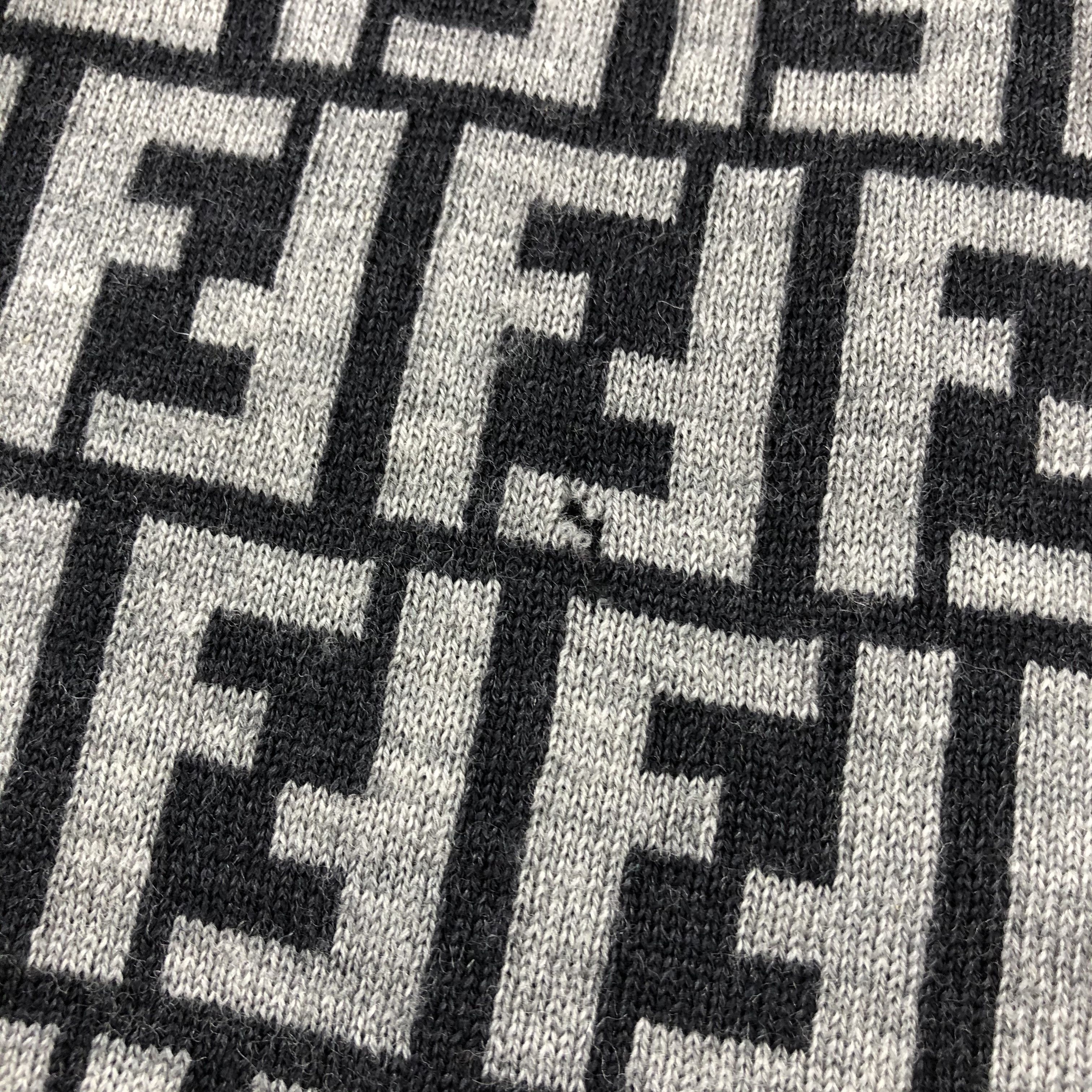 Vintage Vintage Fendi Monogram Scarf Muffler Size ONE SIZE - 4 Thumbnail