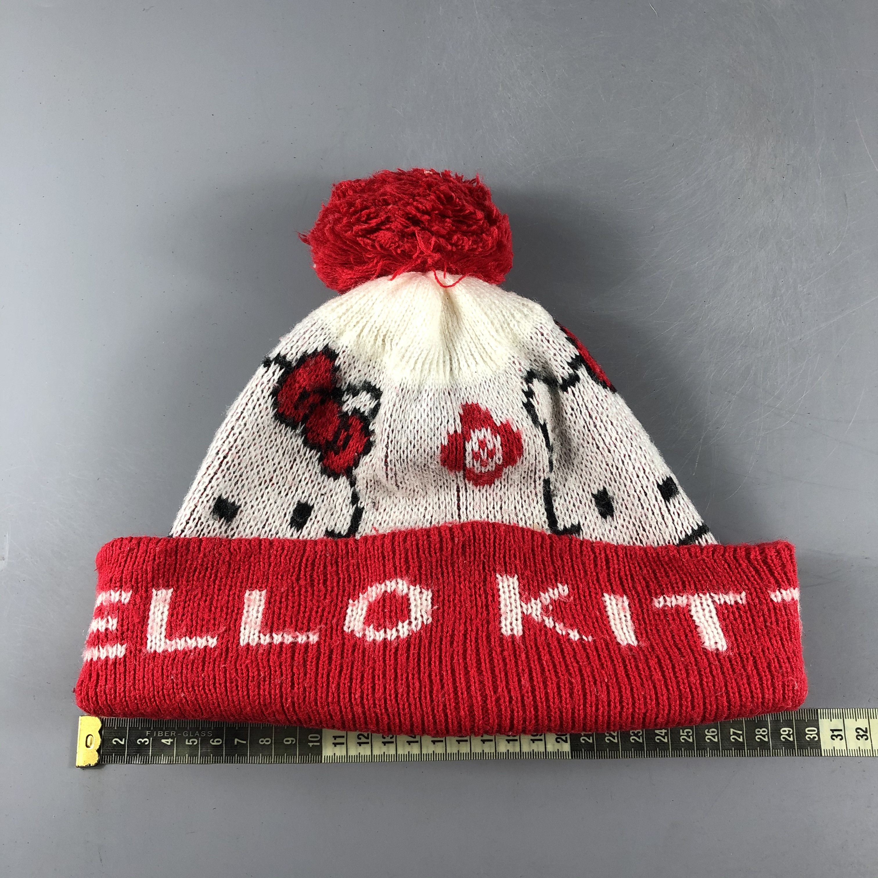 Anime × Japanese Brand × Vintage Womens Hello Kitty Beanie Snow Hat Snow Cap -D551 Size ONE SIZE - 4 Thumbnail