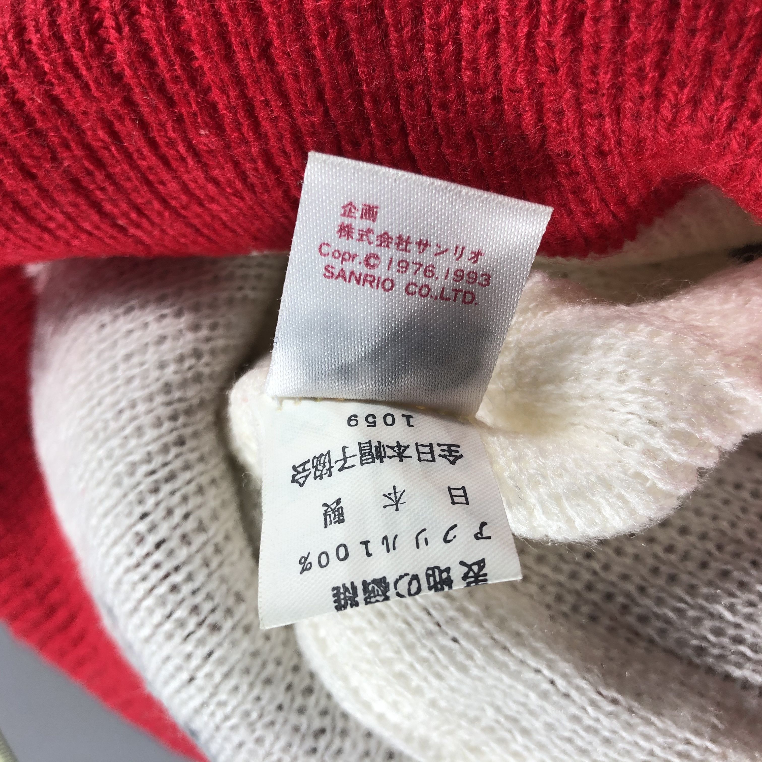 Anime × Japanese Brand × Vintage Womens Hello Kitty Beanie Snow Hat Snow Cap -D551 Size ONE SIZE - 6 Thumbnail
