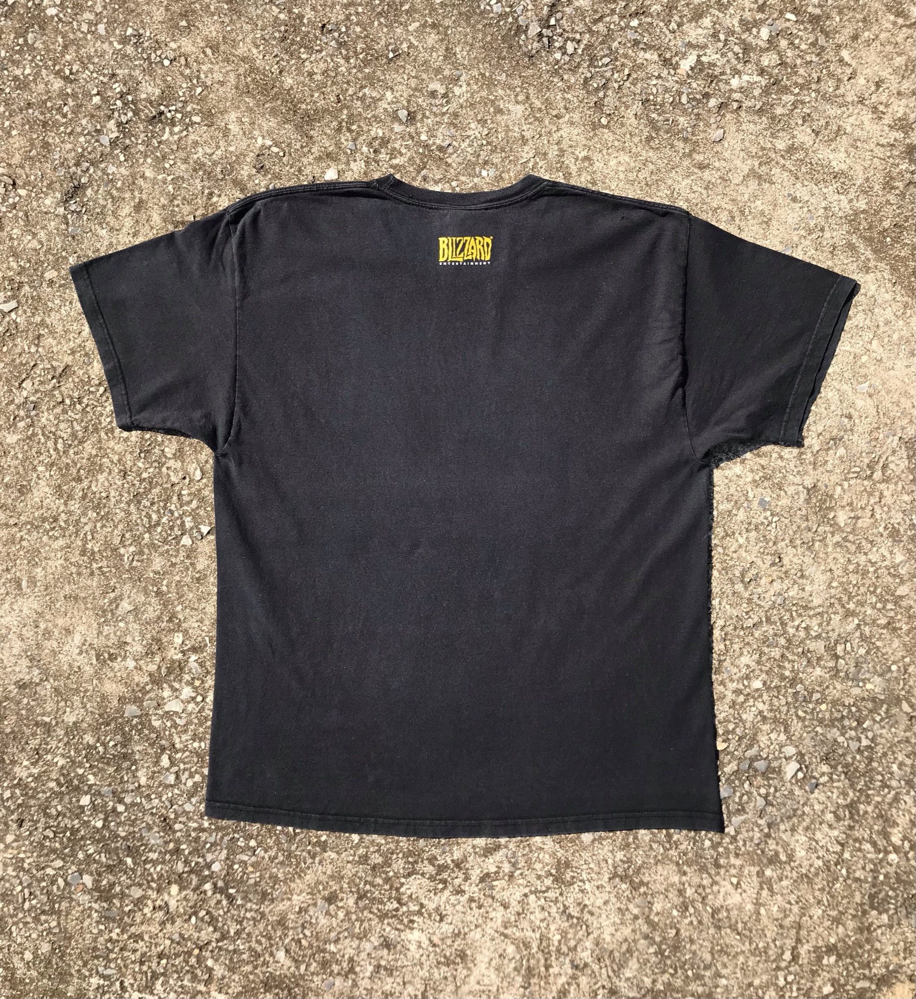 Band Tees × Playstation Vintage 00s Goblin Warcraf Blizzard Game Promo T Shirt Size US XL / EU 56 / 4 - 6 Thumbnail