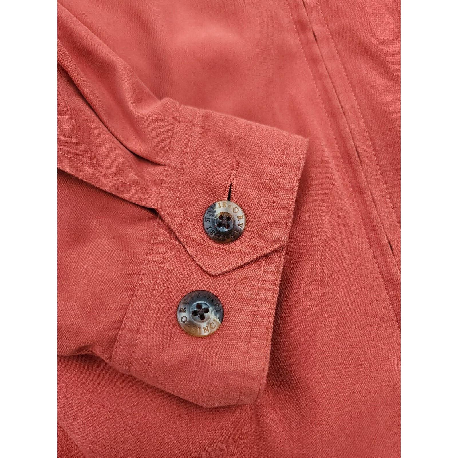 Orvis Orvis Signature Series Jacket Soft Faux Suede Burnt Orange Size US M / EU 48-50 / 2 - 10 Thumbnail
