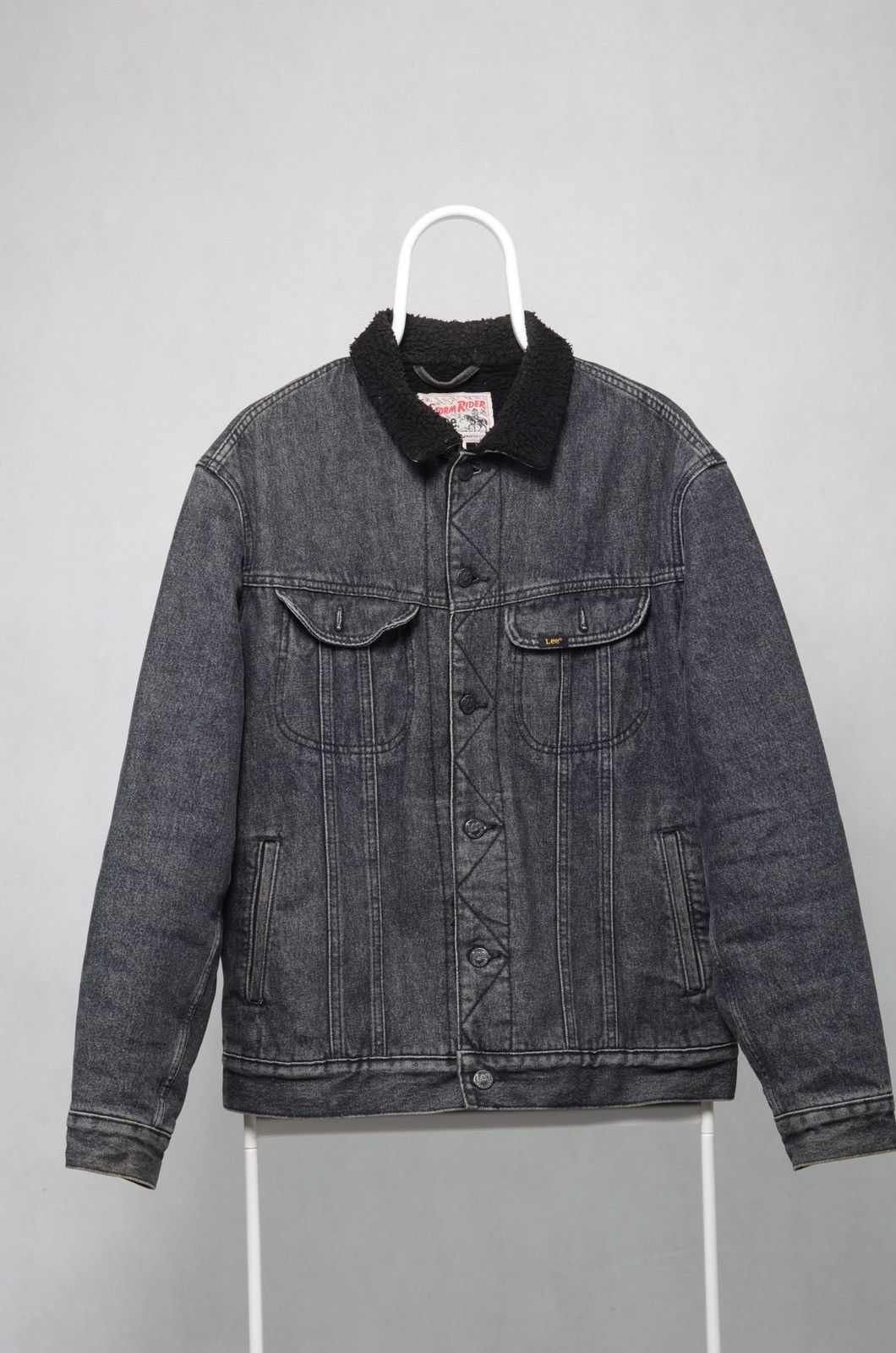 Lee LEE STORM RIDER sherpa denim jacket size M Size US M / EU 48-50 / 2 - 1 Thumbnail