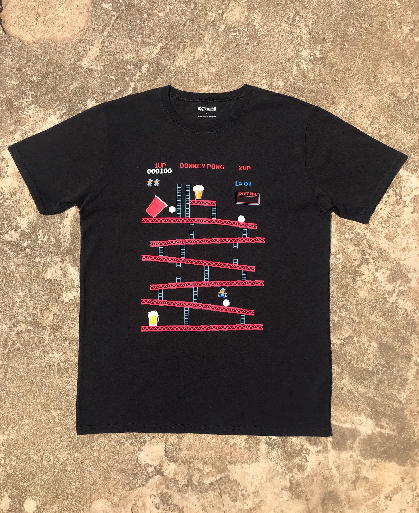 Band Tees × The Game Donkey Kong T Shirt Size US L / EU 52-54 / 3 - 1 Thumbnail
