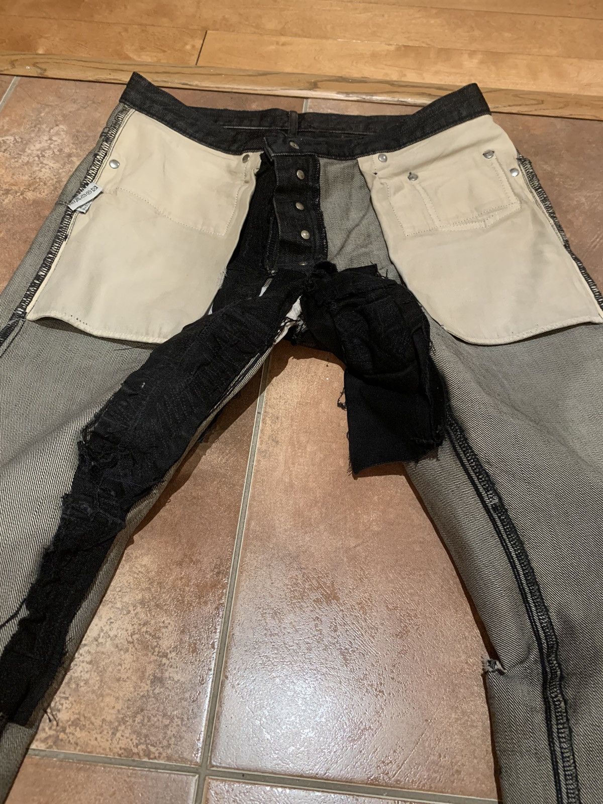 Dior × Hedi Slimane AW03 ‘Luster’ Heavily Waxed Reissued Denim Size US 29 - 8 Thumbnail