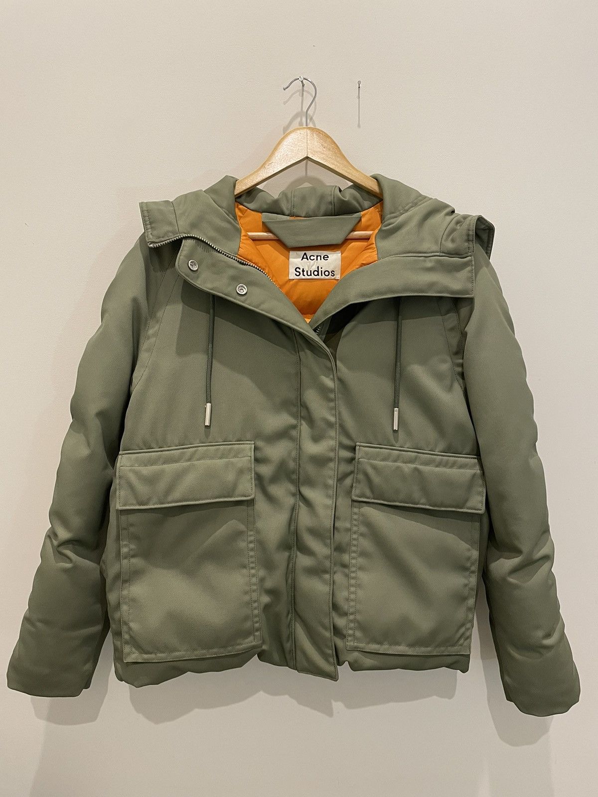 Acne Studios Asa Tech Down Parka Jacket - PAW16 | Grailed