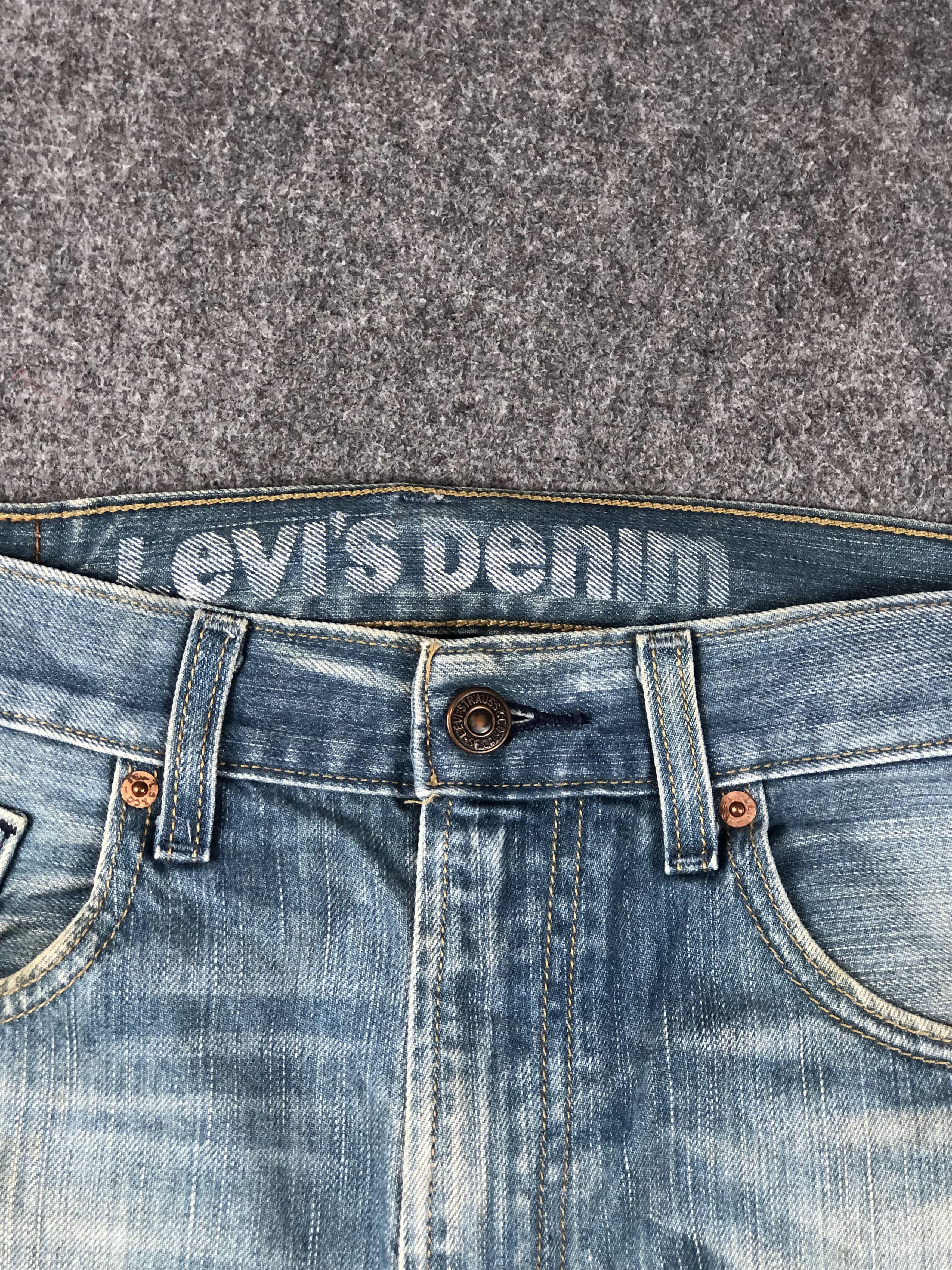 Levi's Vintage Levis 512 Faded Blue Jeans DP2267 Size US 33 - 8 Thumbnail