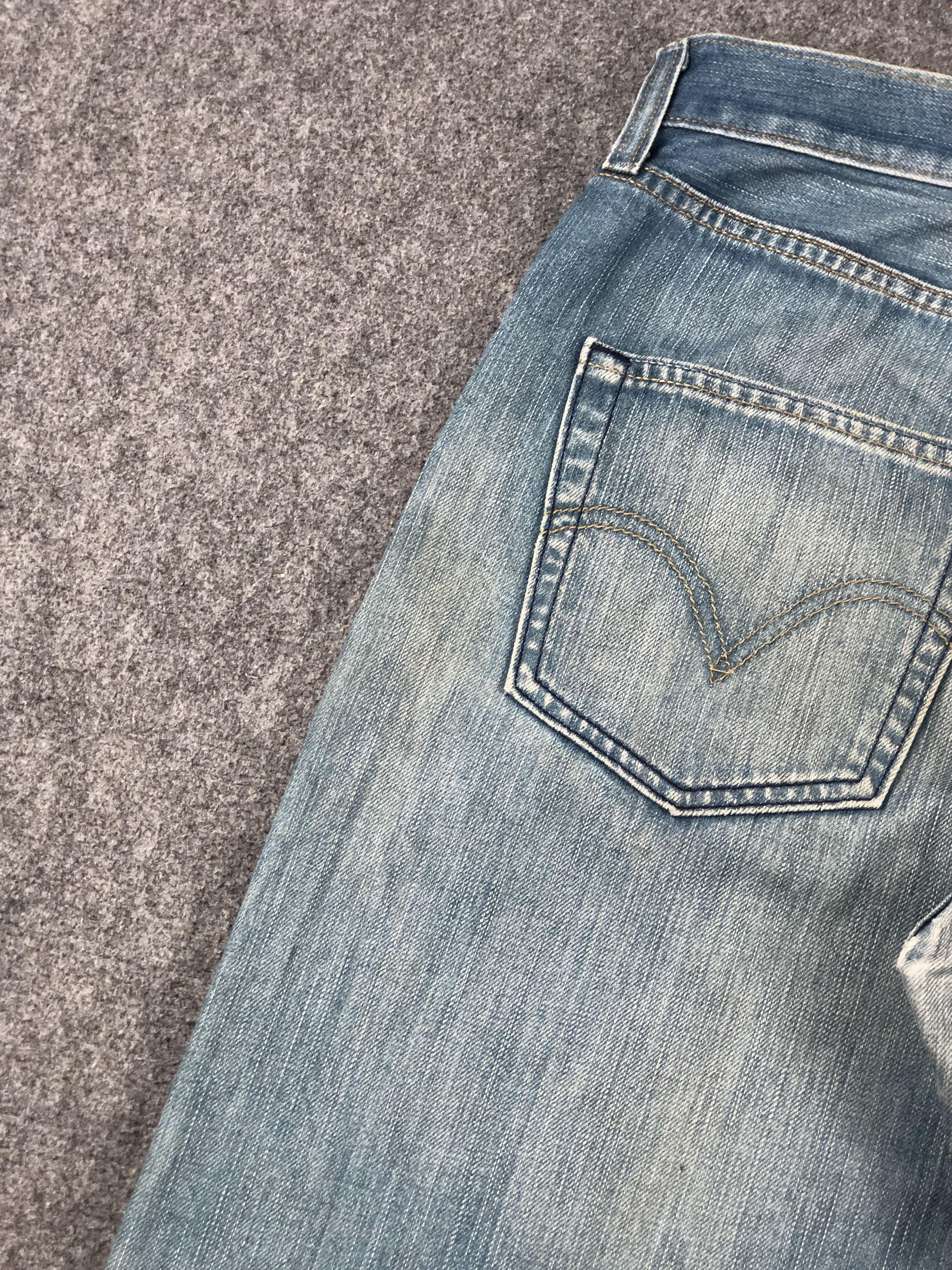 Levi's Vintage Levis 512 Faded Blue Jeans DP2267 Size US 33 - 18 Thumbnail
