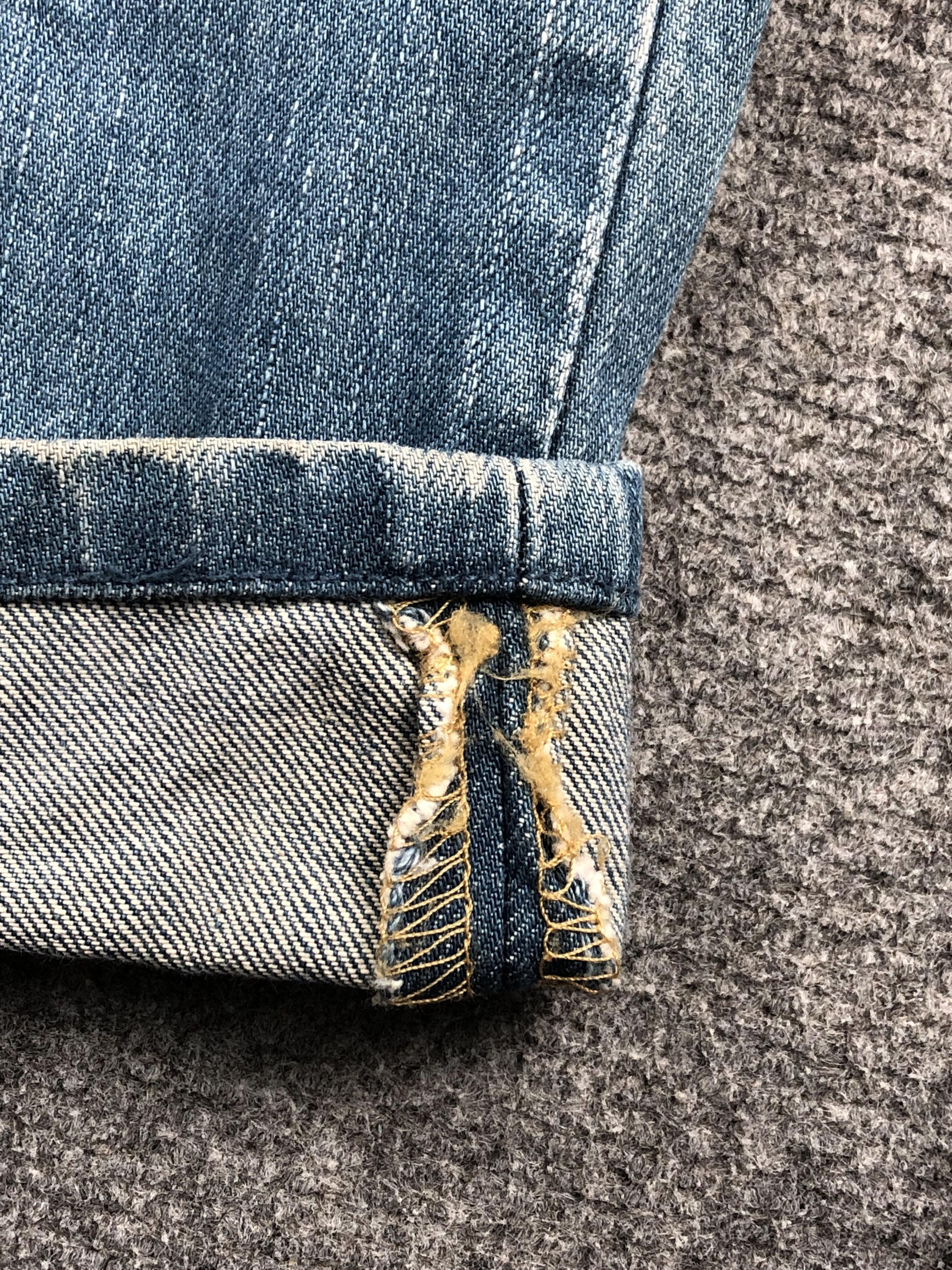 Levi's Vintage Levis 512 Faded Blue Jeans DP2267 Size US 33 - 13 Thumbnail