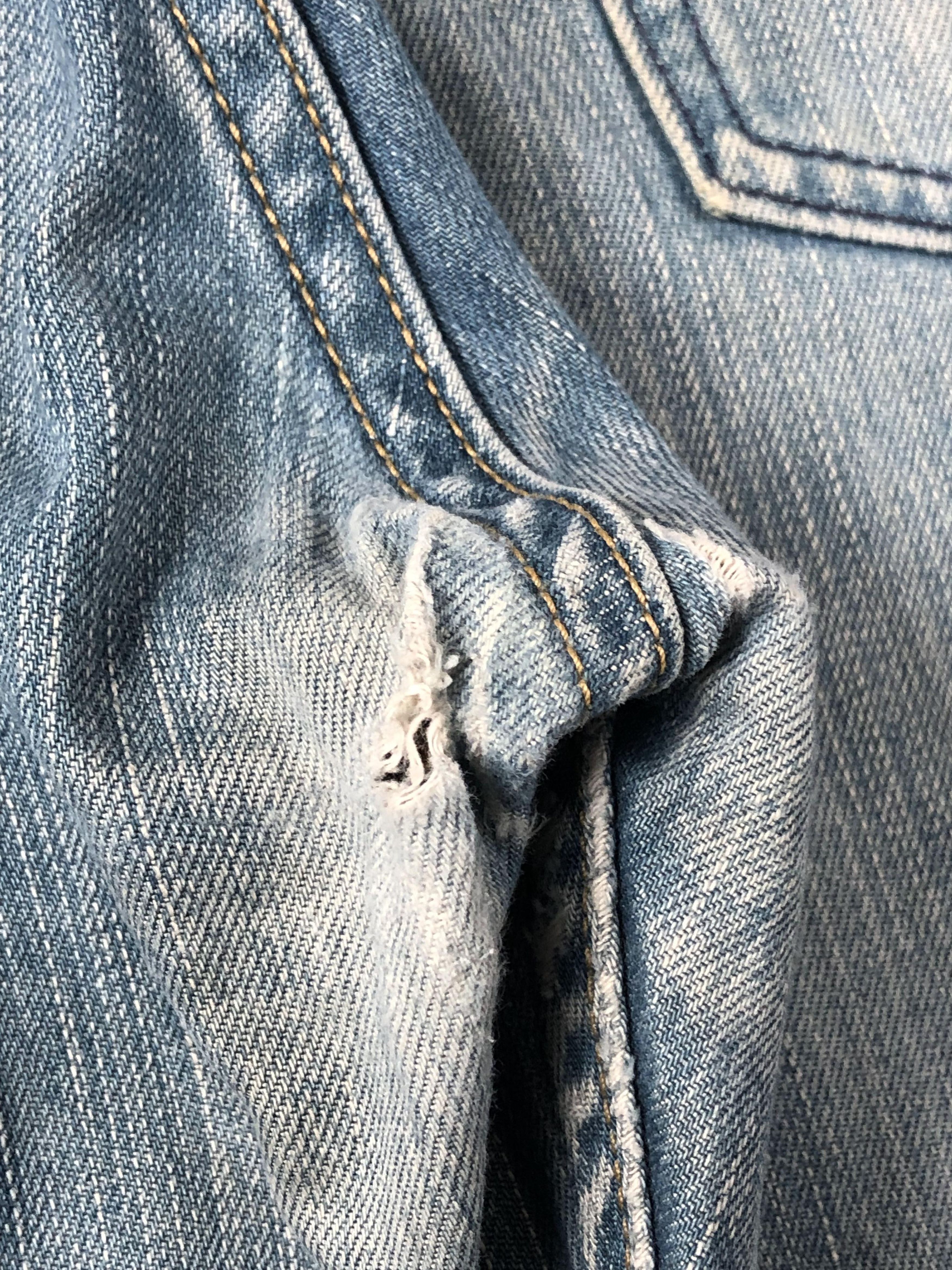 Levi's Vintage Levis 512 Faded Blue Jeans DP2267 Size US 33 - 21 Thumbnail