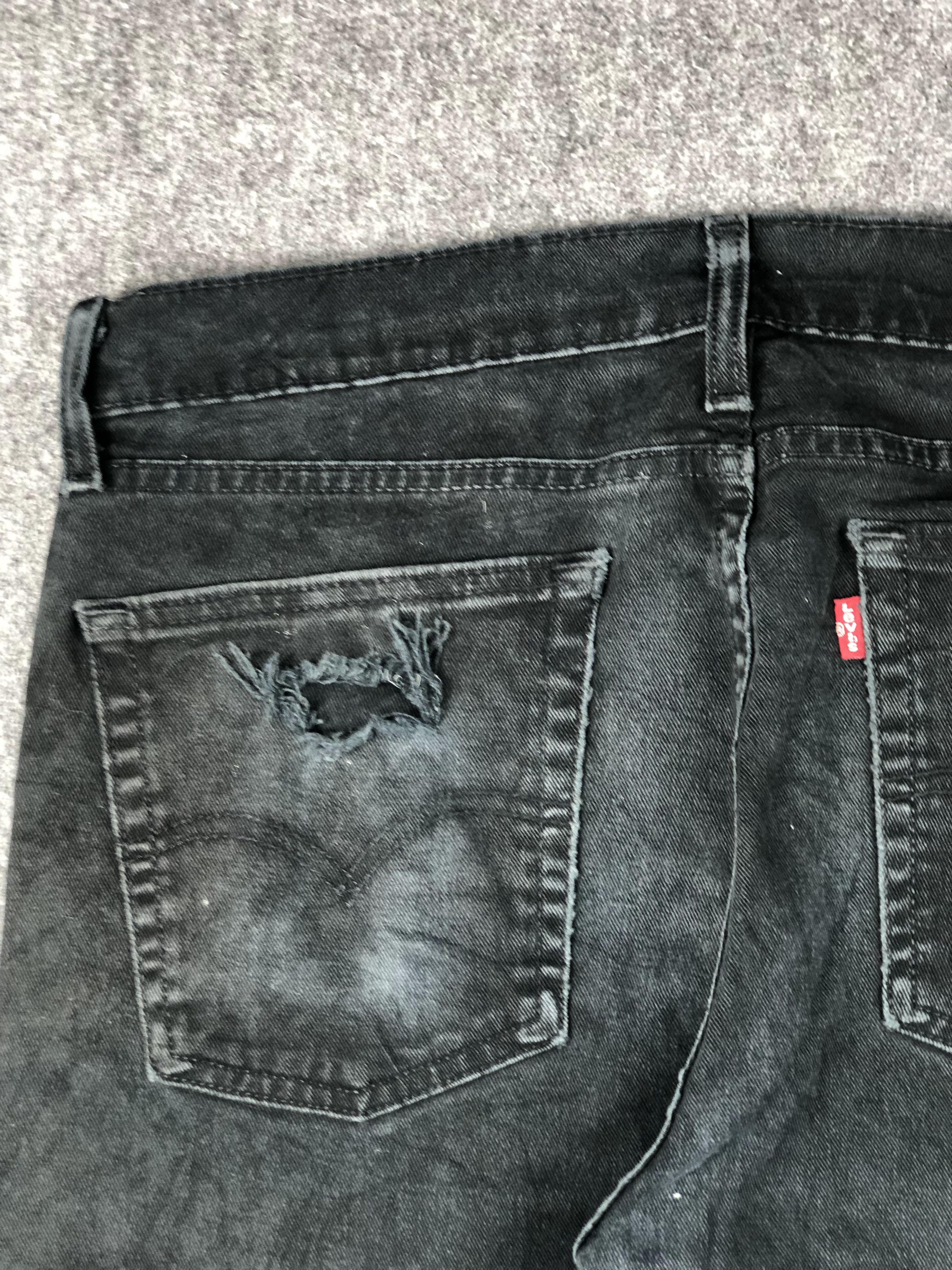 Levi's Vintage Levis 510 Faded Black Jeans DP2268 Size US 33 - 17 Thumbnail