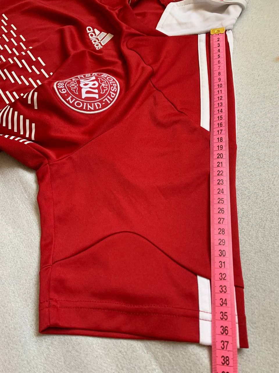 Adidas Adidas DBU 2010 Dansk Soccer Jersey Size US S / EU 44-46 / 1 - 14 Thumbnail