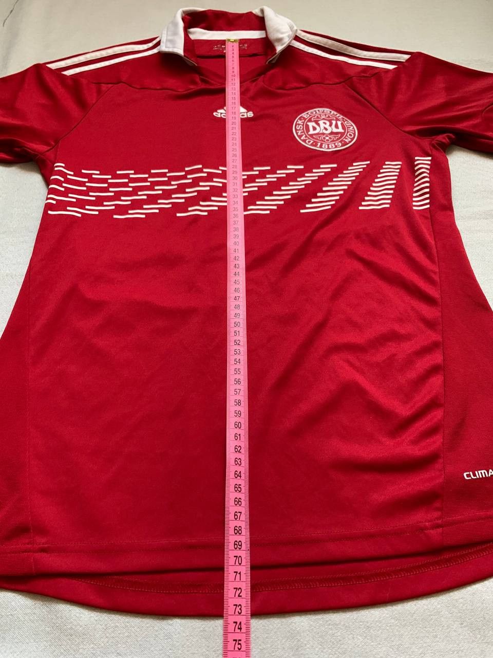 Adidas Adidas DBU 2010 Dansk Soccer Jersey Size US S / EU 44-46 / 1 - 11 Thumbnail