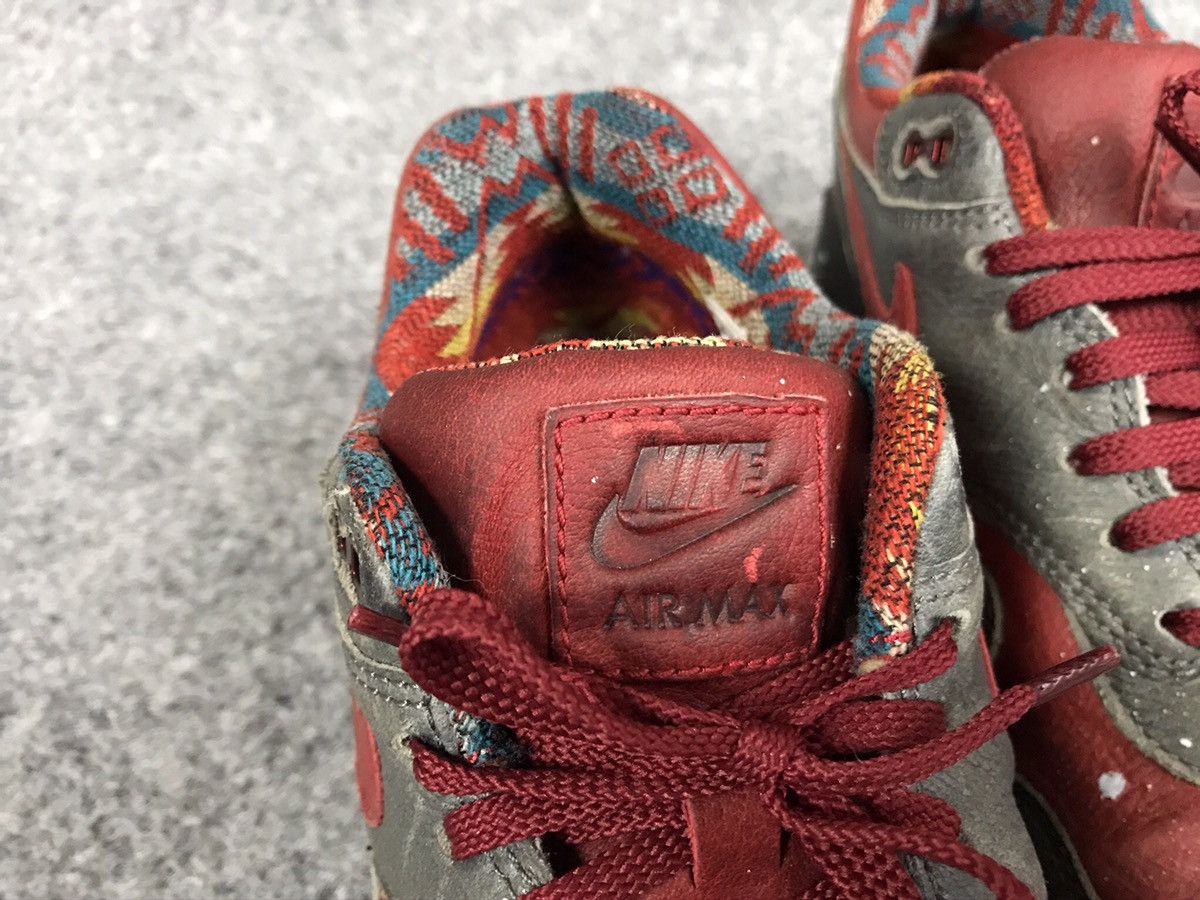 Nike × Pendleton Rare Vintage Nike X Pendleton Air Max 1 Sneakers Size US 7.5 / EU 40-41 - 17 Thumbnail