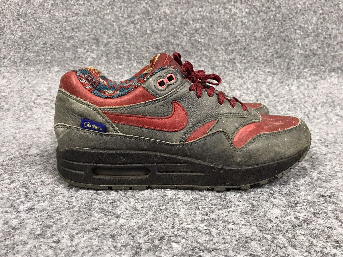 Nike × Pendleton Rare Vintage Nike X Pendleton Air Max 1 Sneakers Size US 7.5 / EU 40-41 - 15 Thumbnail