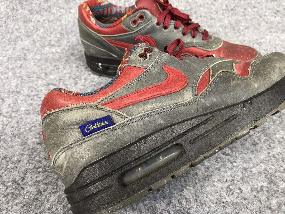 Nike × Pendleton Rare Vintage Nike X Pendleton Air Max 1 Sneakers Size US 7.5 / EU 40-41 - 4 Thumbnail
