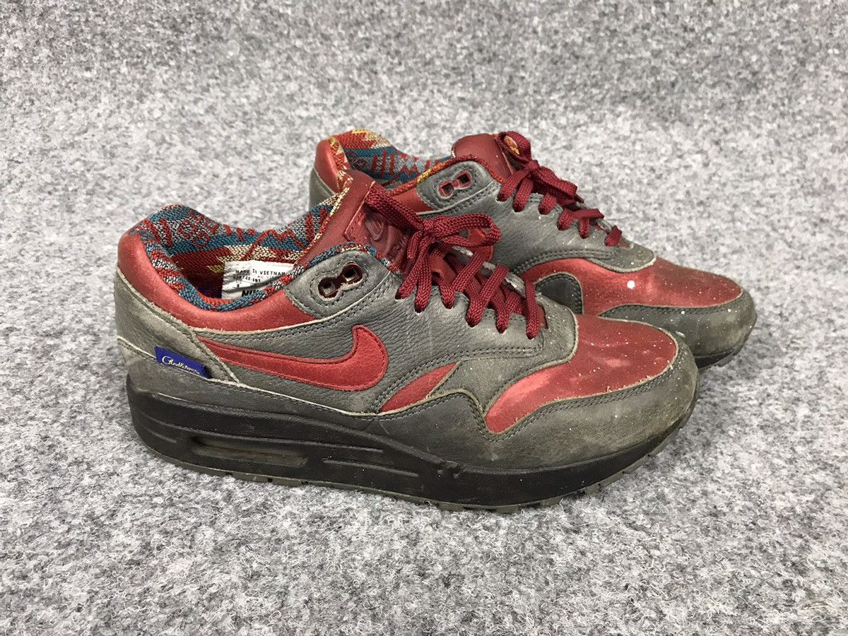 Nike × Pendleton Rare Vintage Nike X Pendleton Air Max 1 Sneakers Size US 7.5 / EU 40-41 - 3 Thumbnail