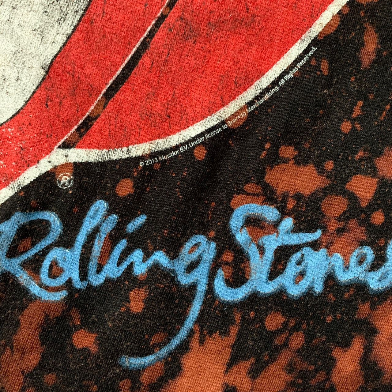Band Tees × The Rolling Stones × Vintage THE ROLLING STONES '89 TONGUE T-SHIRT Size US XS / EU 42 / 0 - 3 Thumbnail