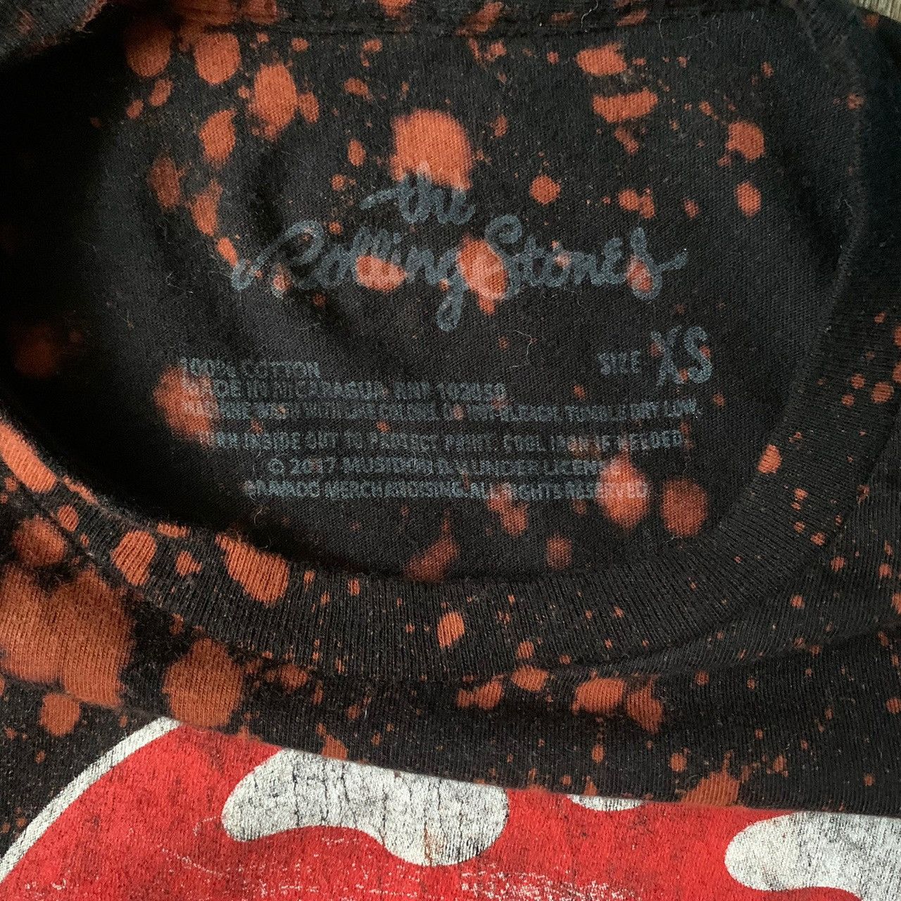 Band Tees × The Rolling Stones × Vintage THE ROLLING STONES '89 TONGUE T-SHIRT Size US XS / EU 42 / 0 - 2 Thumbnail