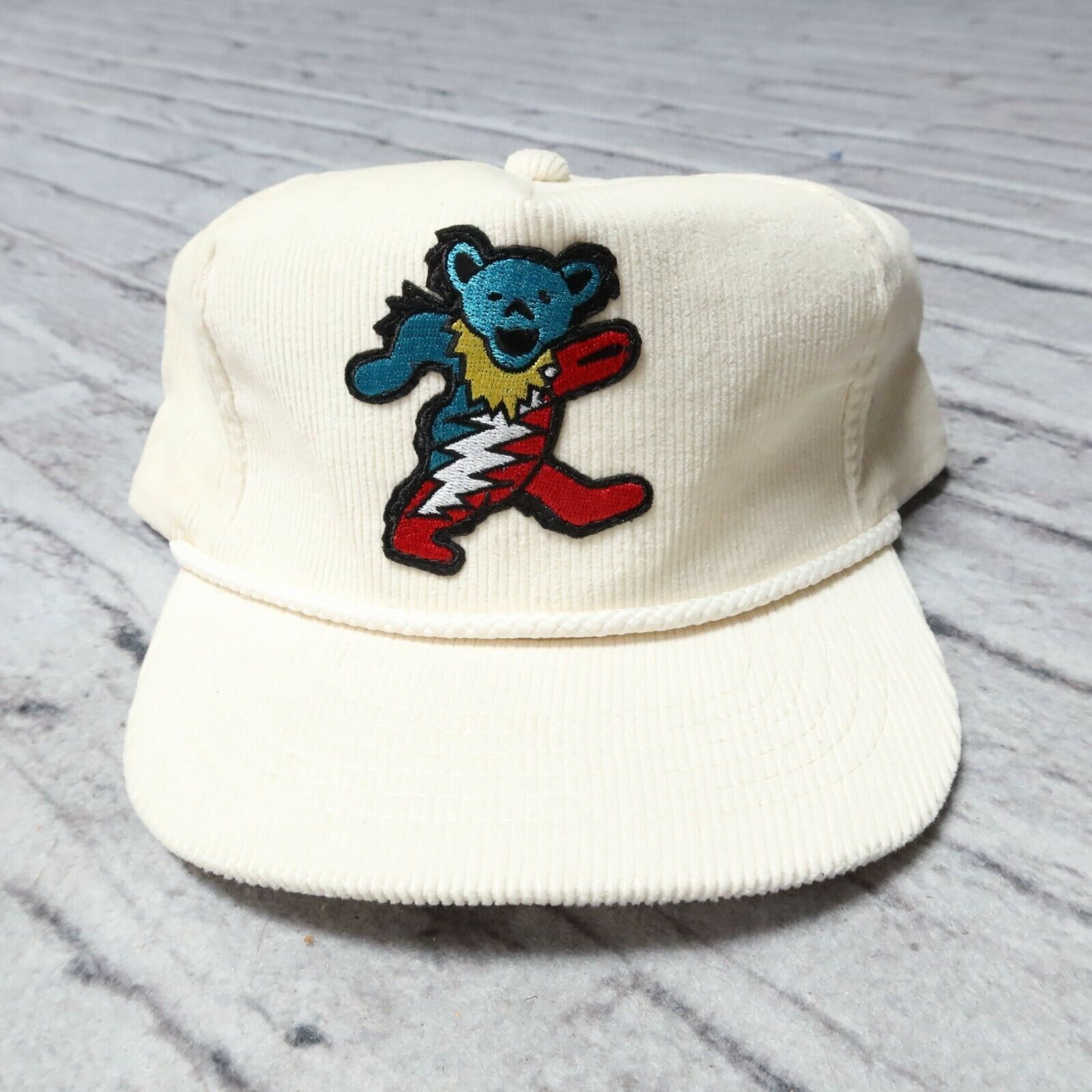 Grateful Dead Dancing Bear '47 Brand Masters Hat – Blue, One Size, Unisex
