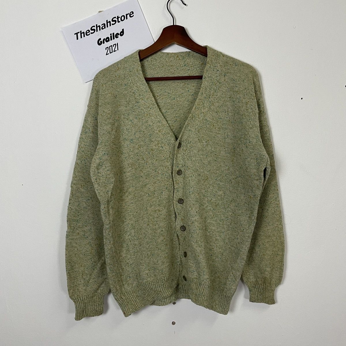 Other Vintage Unbranded Kurt Cobain Cardingan Jumper Size US M / EU 48-50 / 2 - 1 Thumbnail