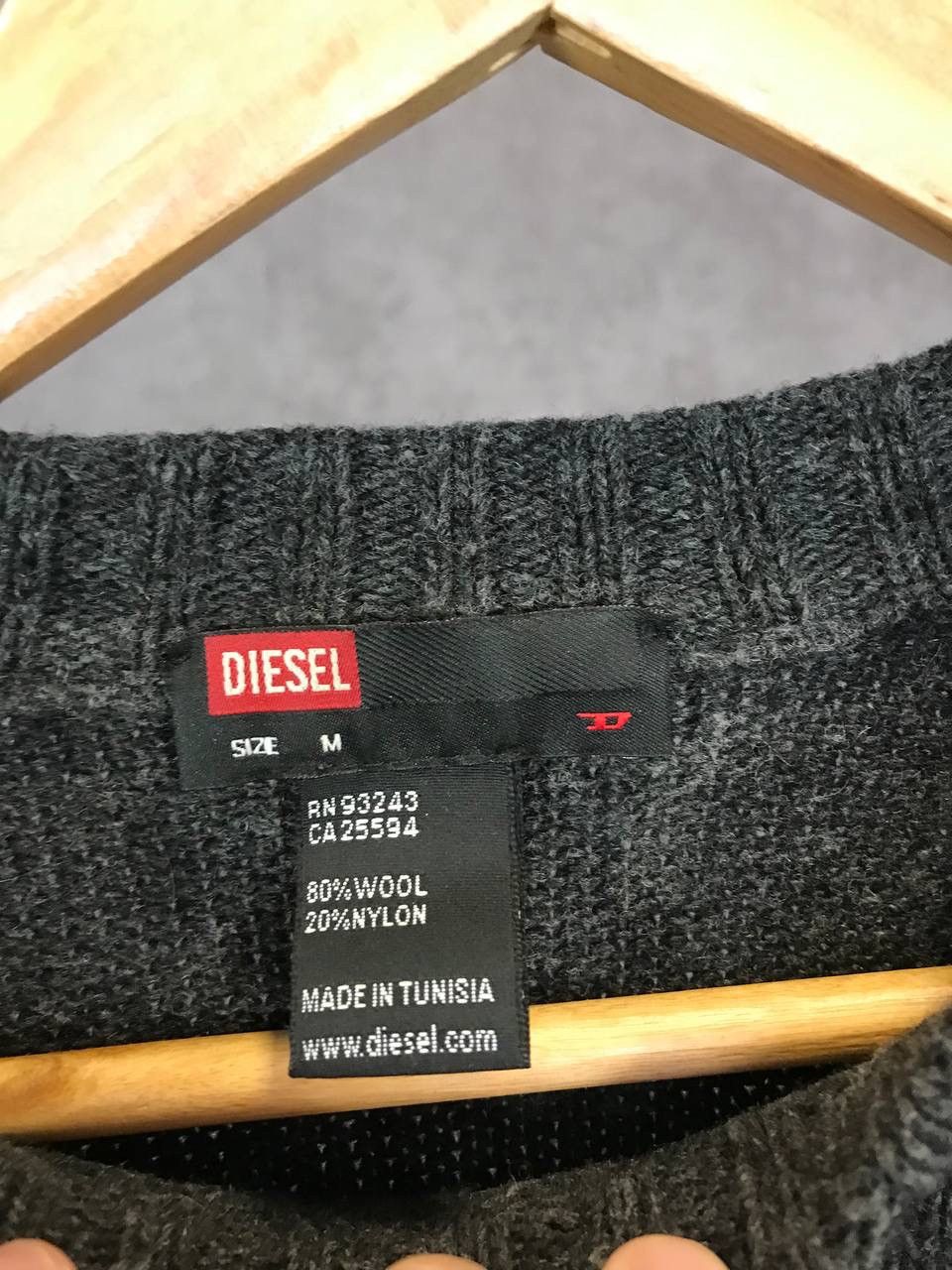 Diesel Diesel vintage art wool sweater Size US M / EU 48-50 / 2 - 4 Thumbnail