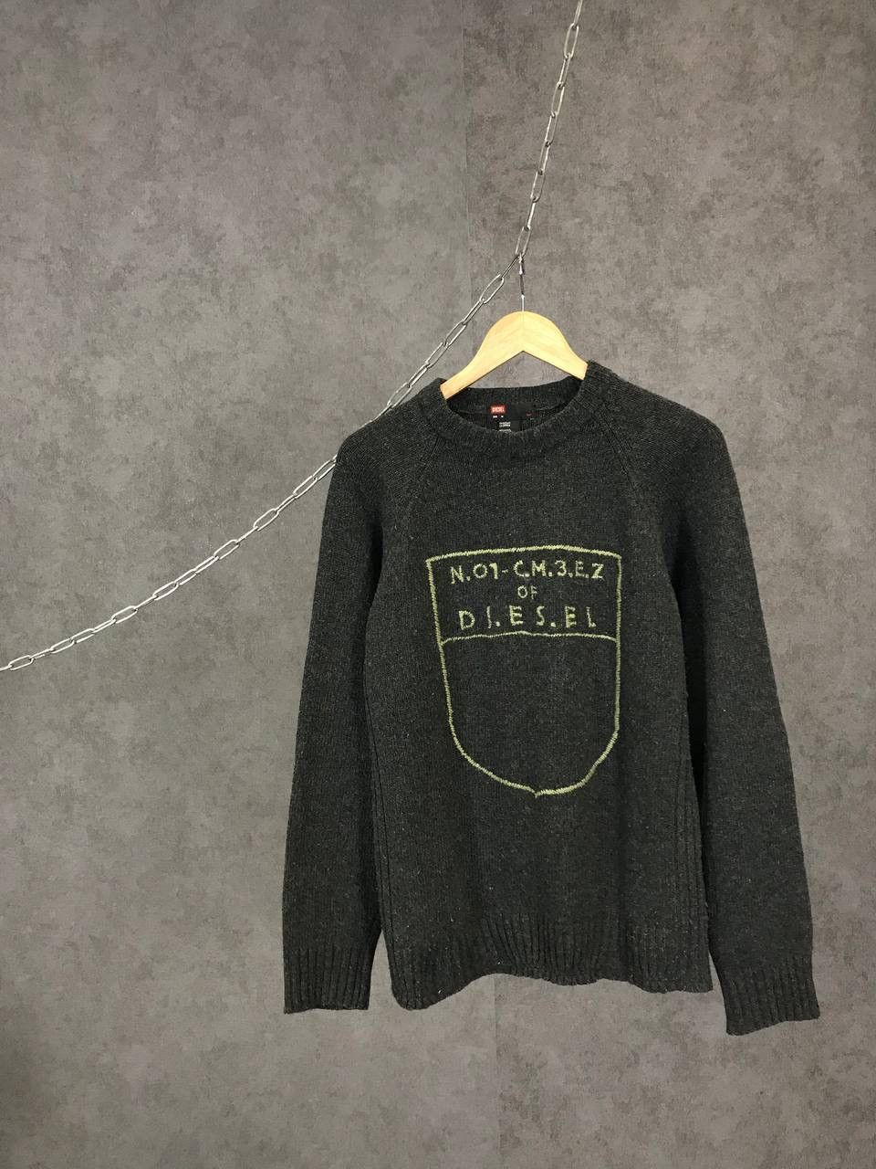 Diesel Diesel vintage art wool sweater Size US M / EU 48-50 / 2 - 1 Thumbnail