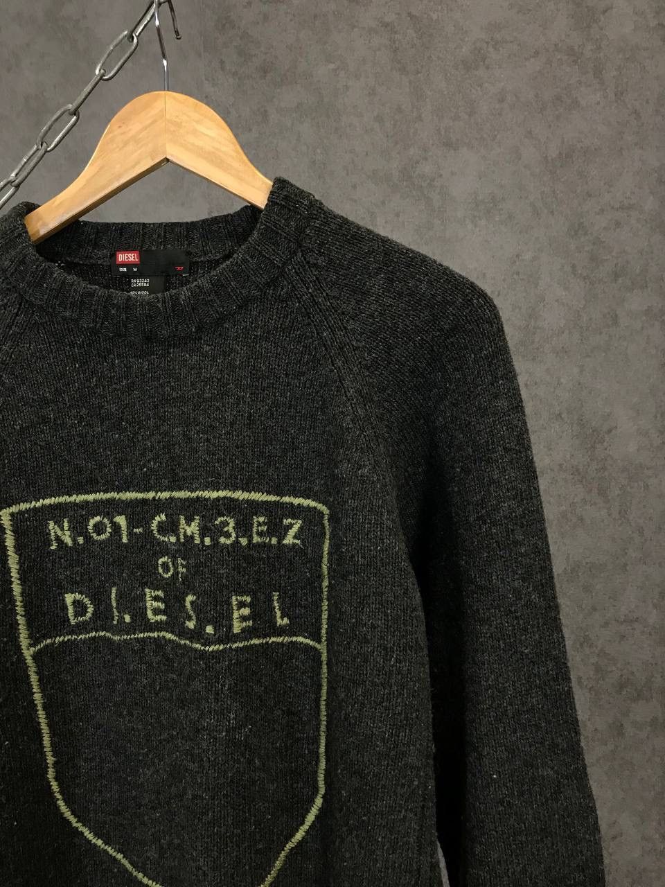 Diesel Diesel vintage art wool sweater Size US M / EU 48-50 / 2 - 2 Thumbnail