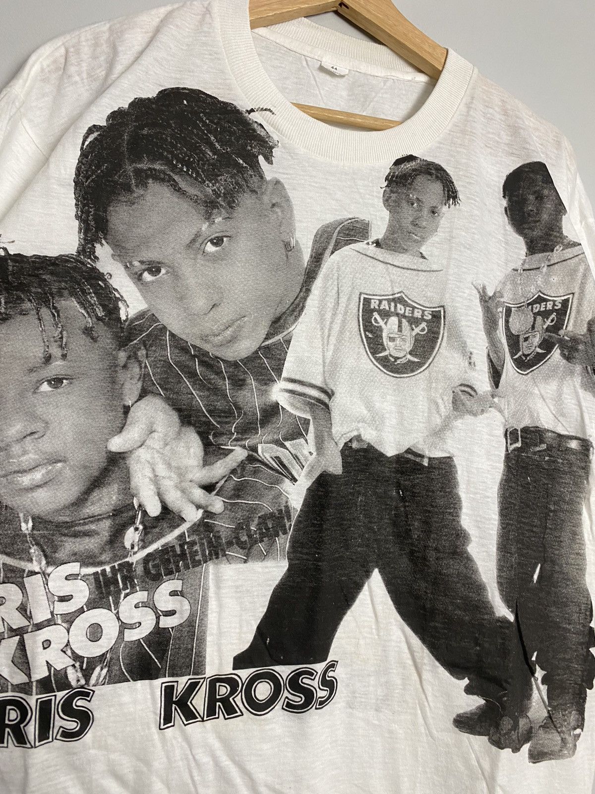 Band Tees Rare Vintage 90s Kriss Kross Rap Hip Hop Band T shirt Size US L / EU 52-54 / 3 - 3 Thumbnail