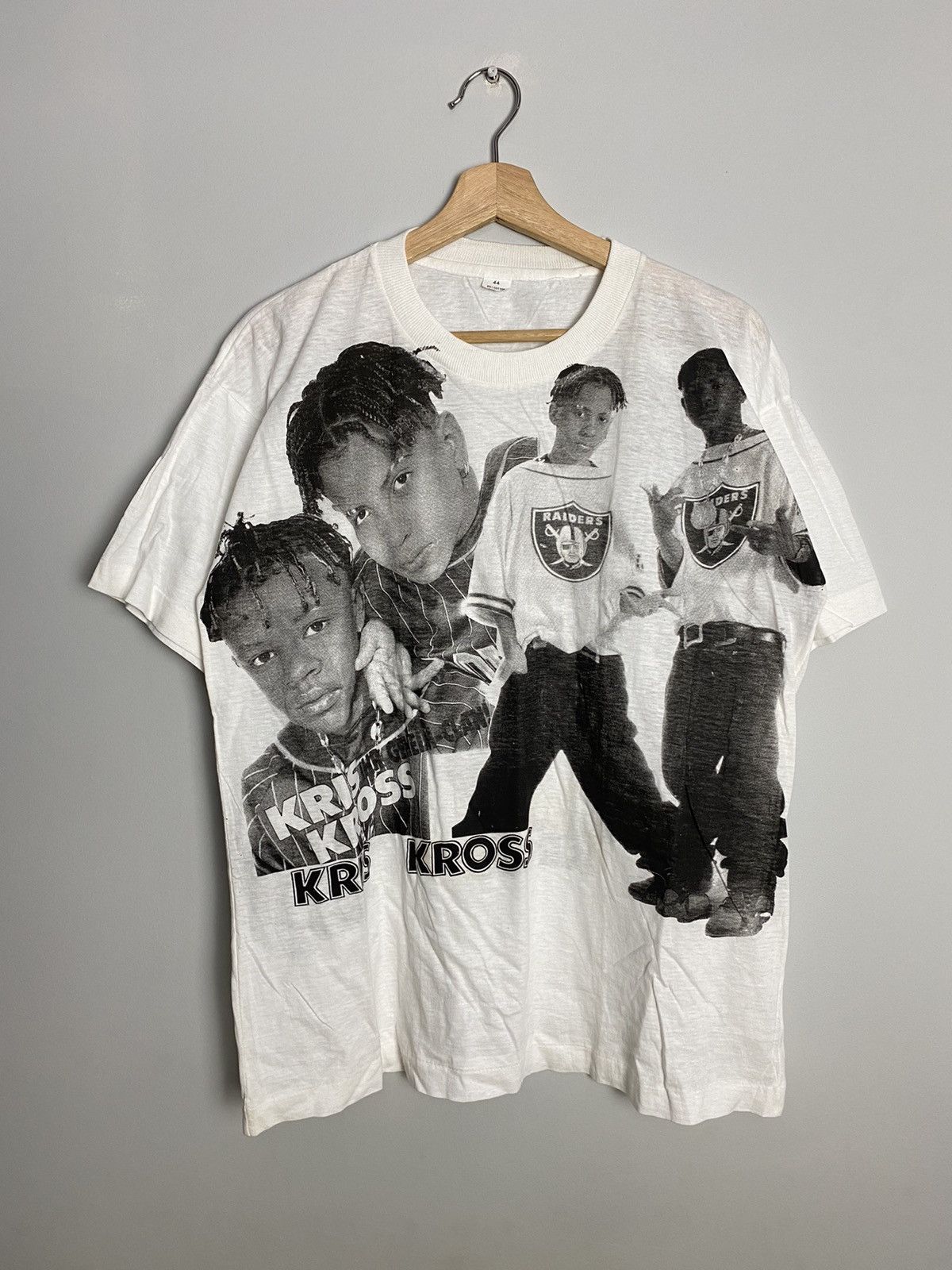 Rare Vintage 90s Kriss Kross Rap Hip Hop Band T shirt