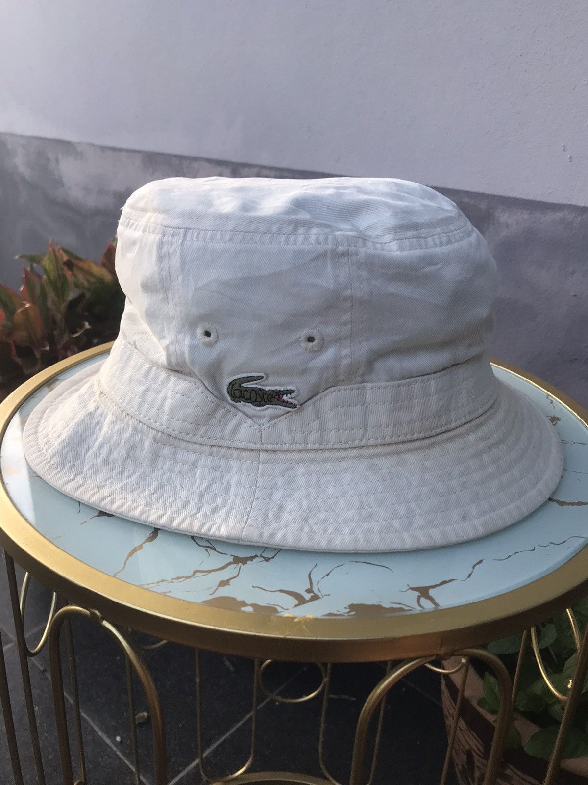 Lacoste Vintage Lacoste Bucket Hat Japan Size ONE SIZE - 1 Thumbnail