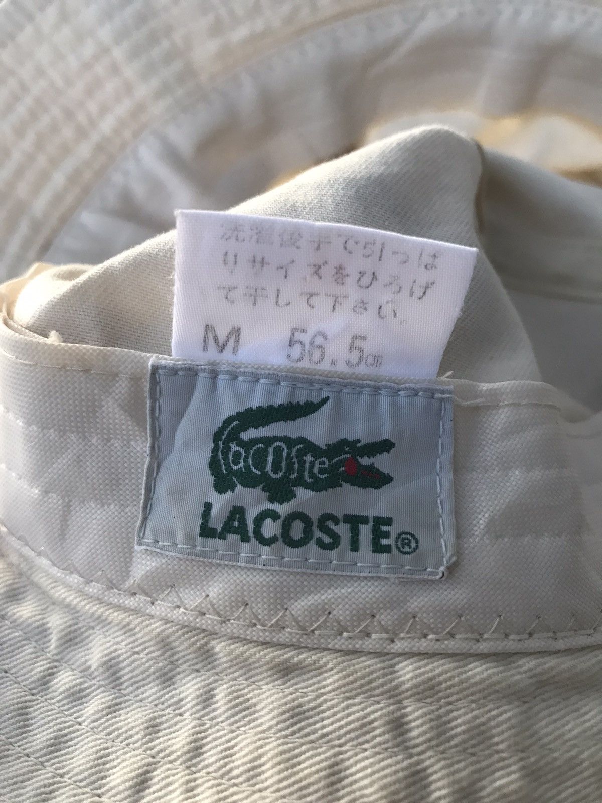 Lacoste Vintage Lacoste Bucket Hat Japan Size ONE SIZE - 6 Thumbnail