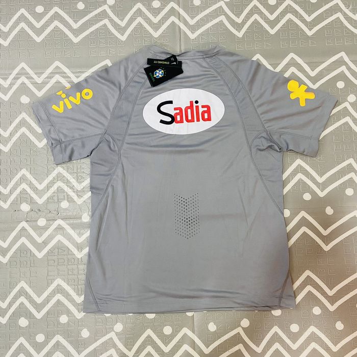 2014-15 Brazil Nike Training Shirt (Grey)