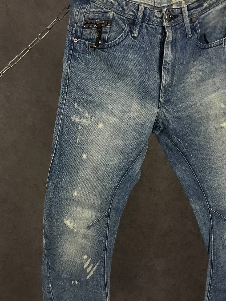 G-Star G Star Raw distressed denim jeans Size US 30 / EU 46 - 3 Thumbnail
