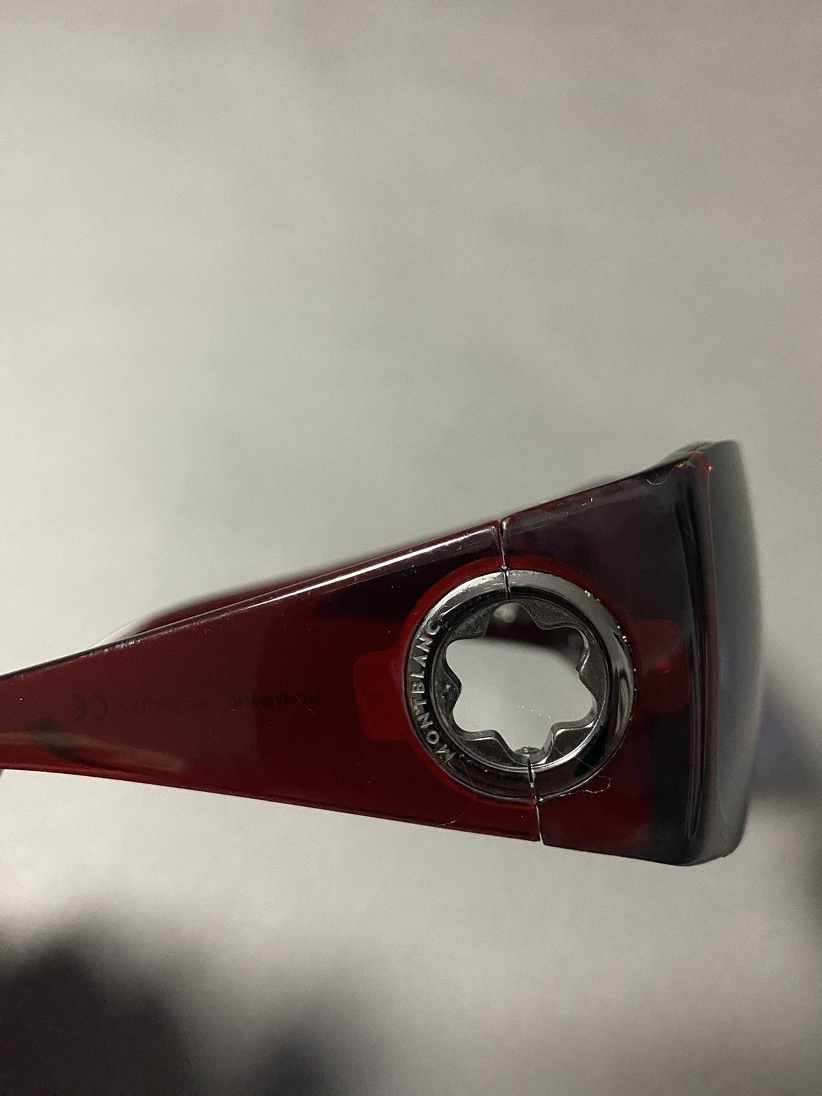 Montblanc × Vintage Montblanc sunglasses big logo y2k 2000s 00s vintage glasses Size ONE SIZE - 2 Thumbnail