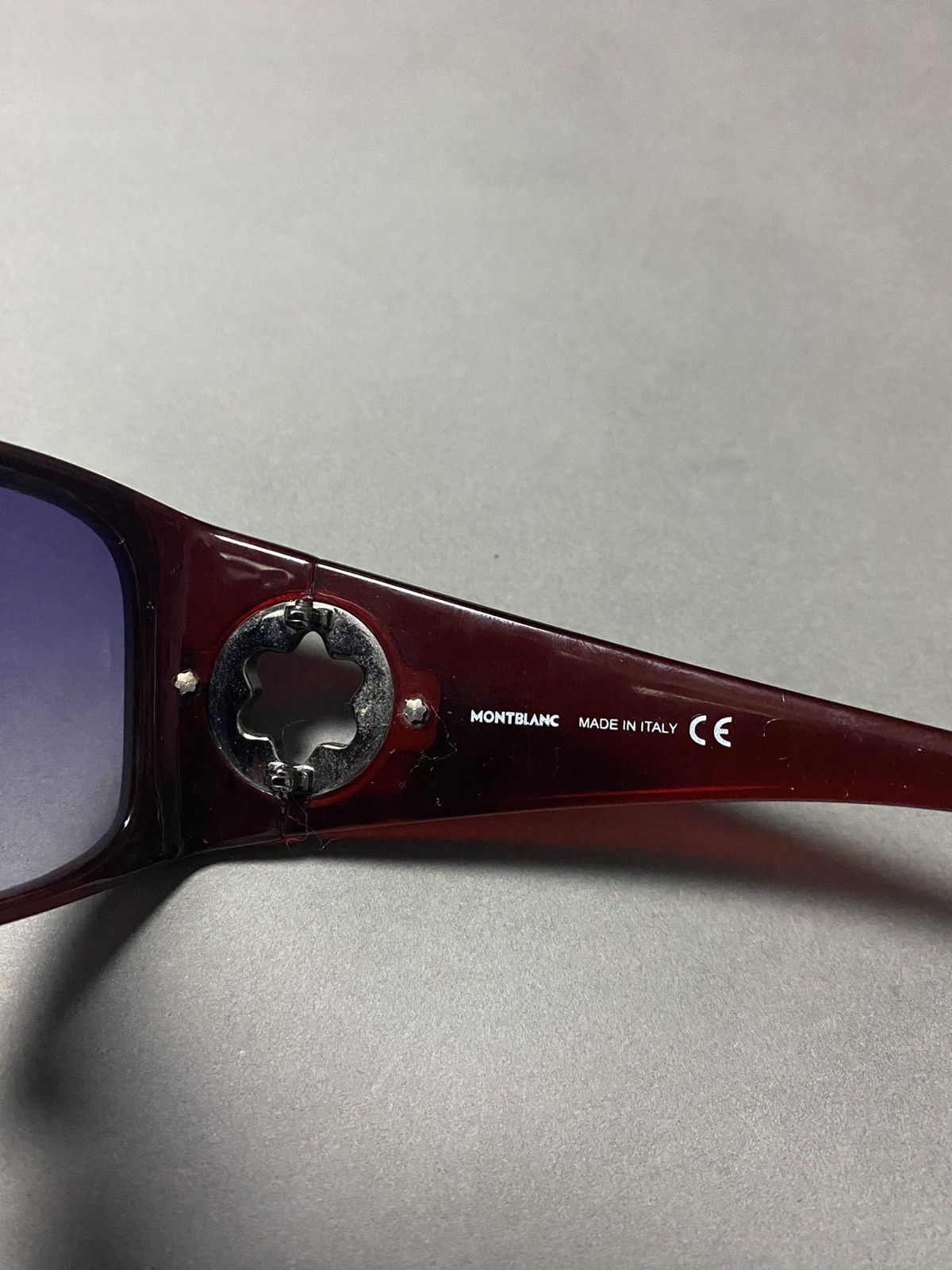 Montblanc × Vintage Montblanc sunglasses big logo y2k 2000s 00s vintage glasses Size ONE SIZE - 4 Thumbnail
